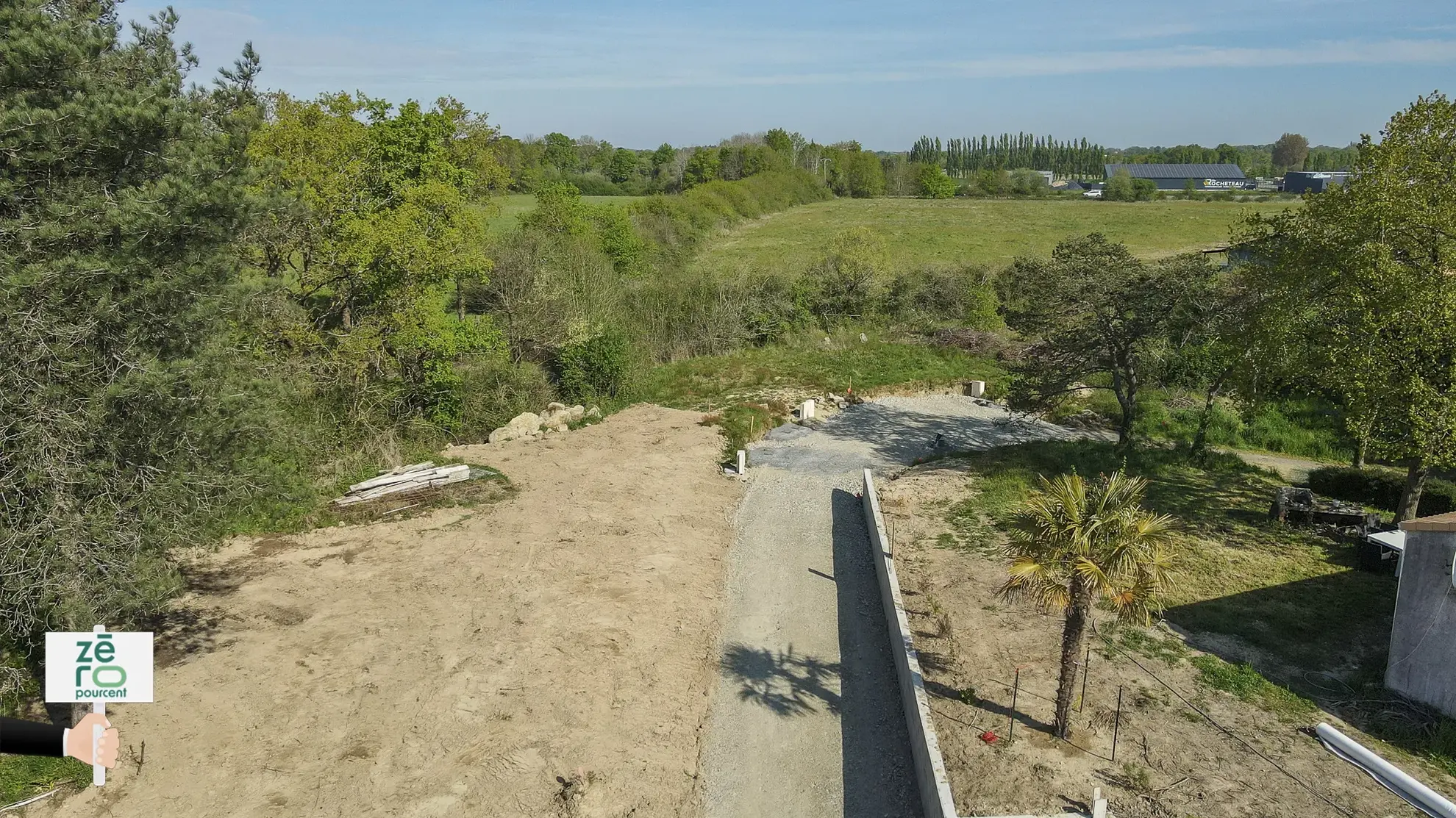 Terrain constructible de 538 m² à Légé, proche Nantes et La Roche-sur-Yon 