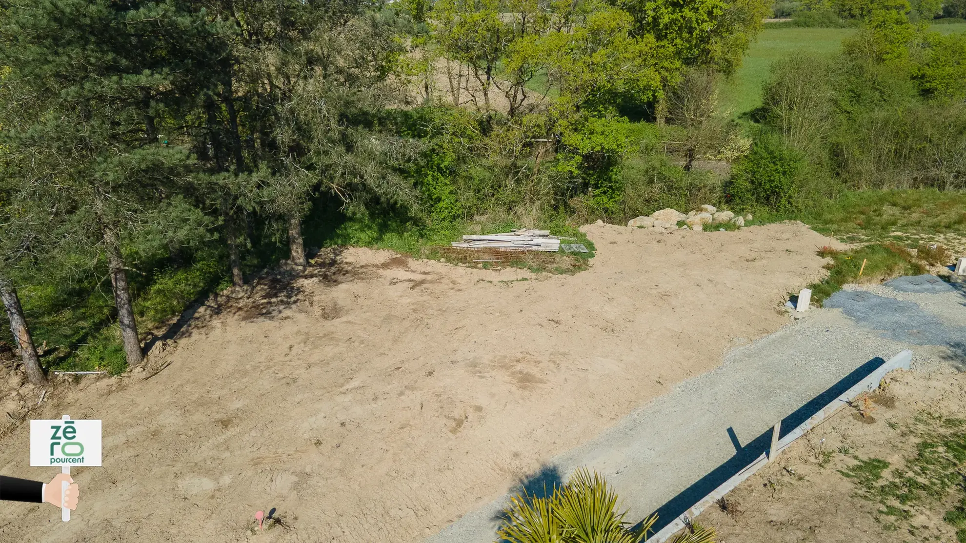 Terrain constructible de 538 m² à Légé, proche Nantes et La Roche-sur-Yon 