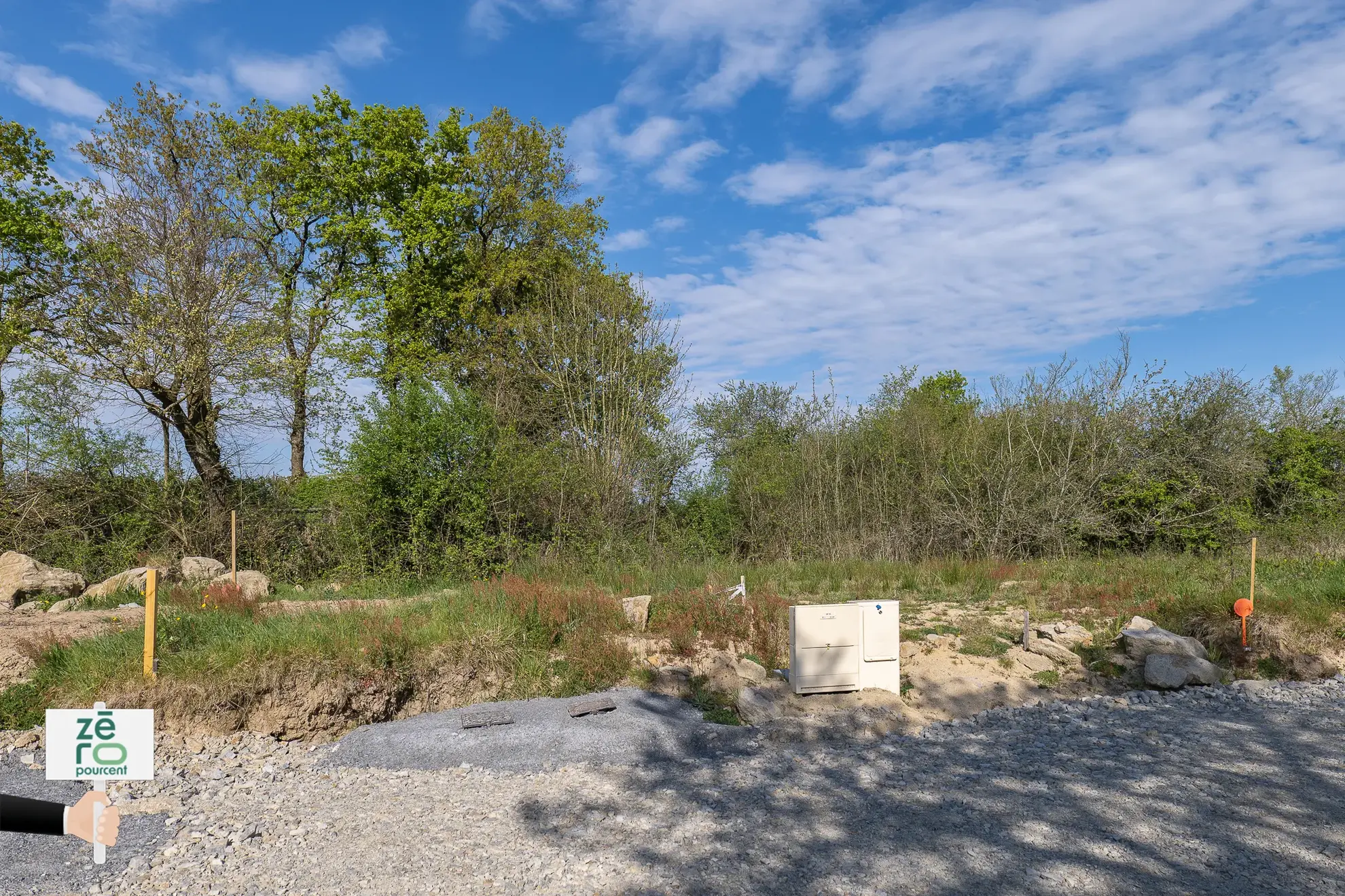 Terrain constructible de 538 m² à Légé, proche Nantes et La Roche-sur-Yon 