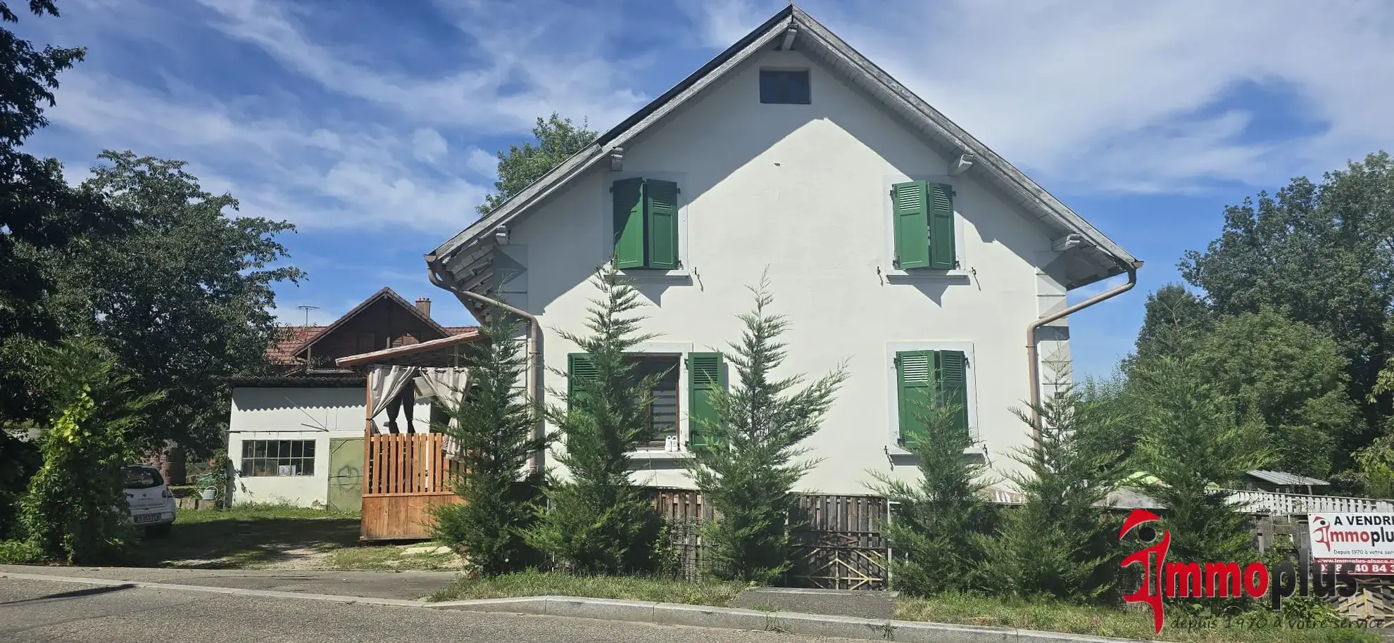 Maison de village à Waldighoffen avec 4 chambres, dépendance et terrasses