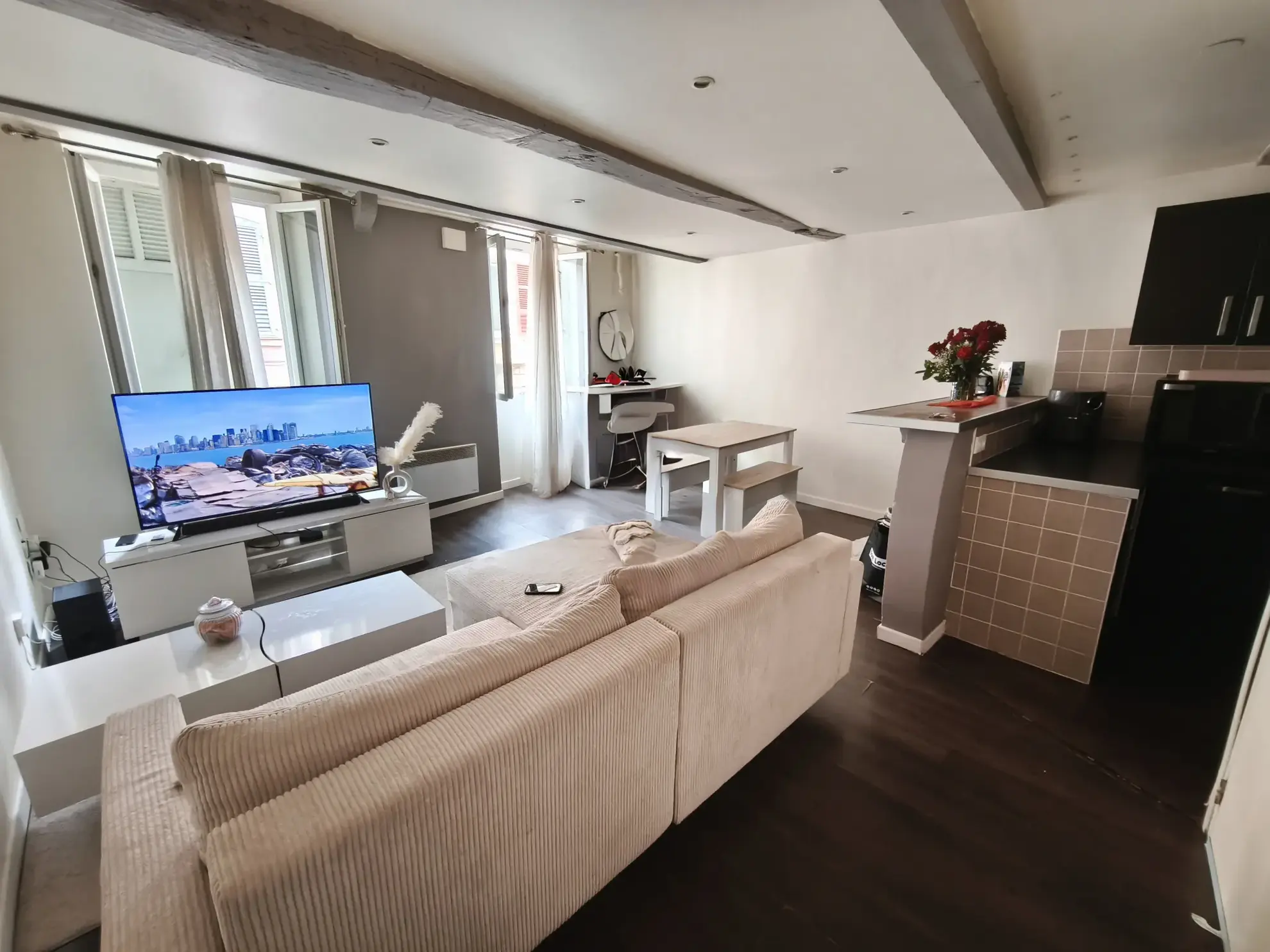 Appartement T2 à La Seyne-sur-Mer proche du port, 48 m², bon état