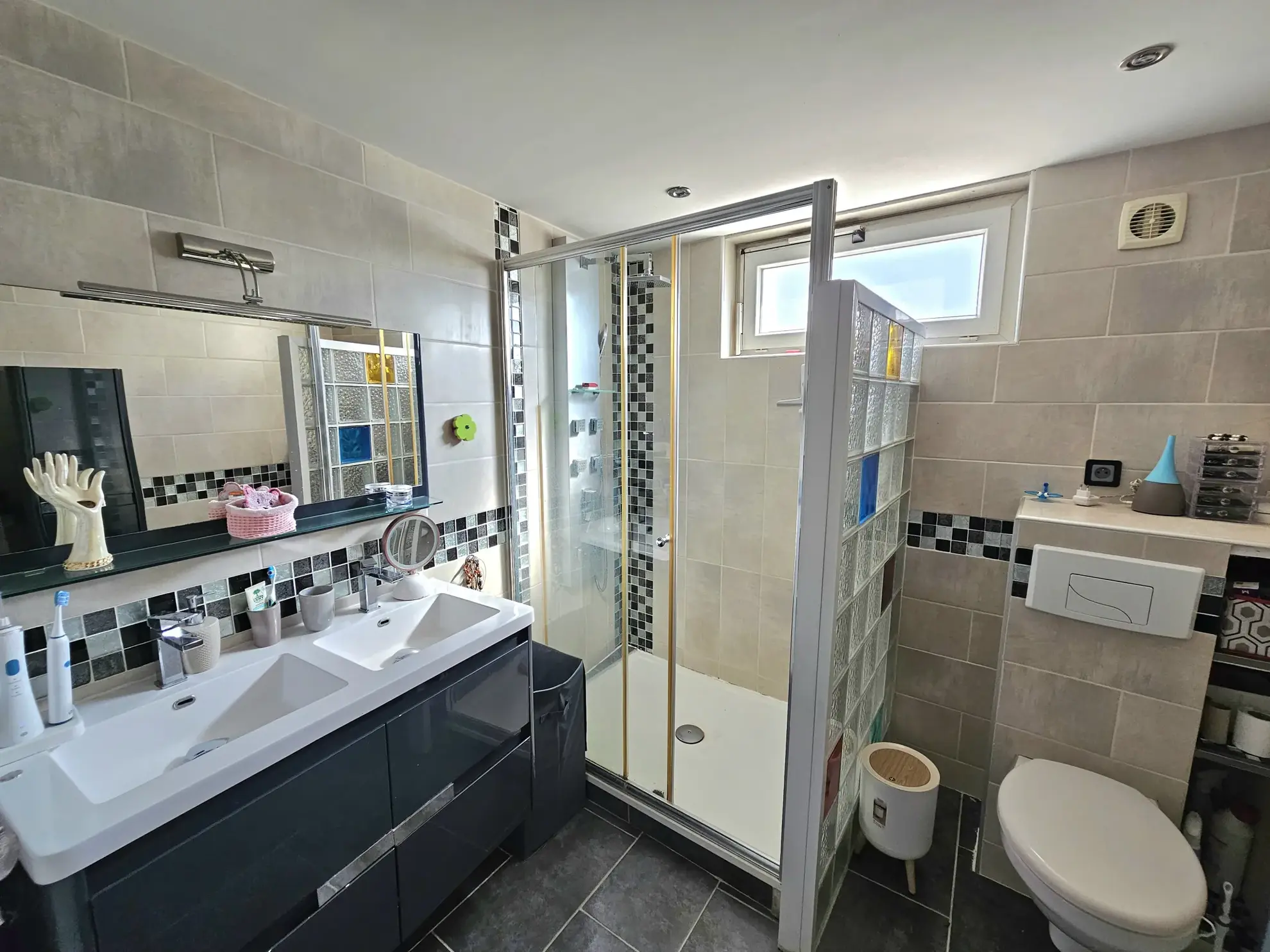 Charmante maison rénovée avec ascenseur et jardin à Firminy 