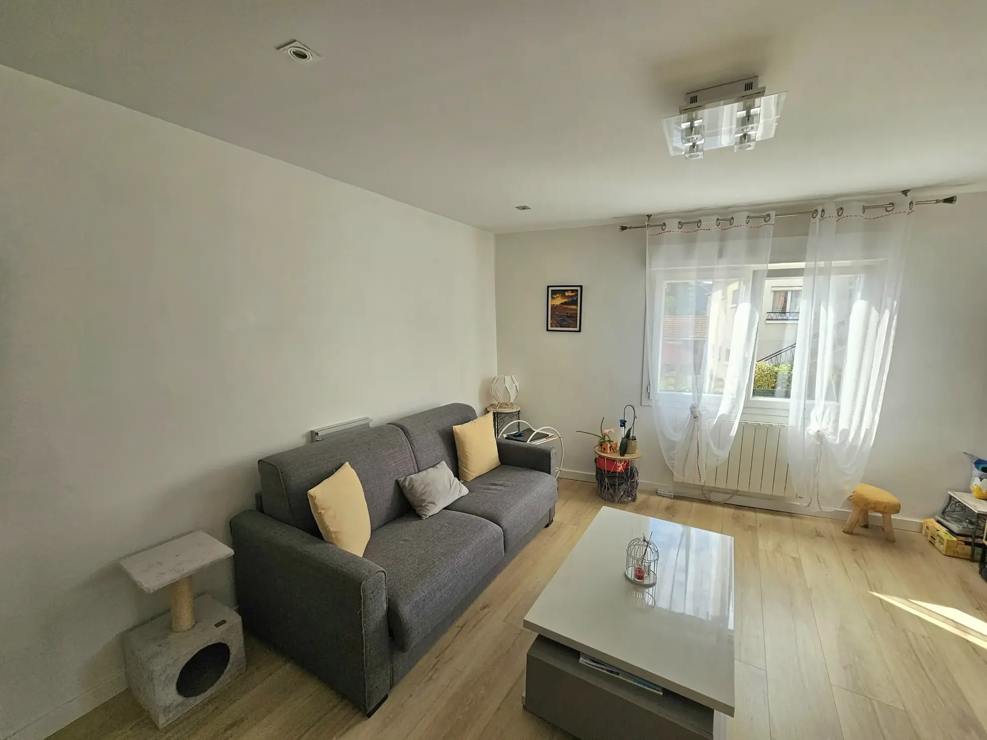 Charmante maison rénovée avec ascenseur et jardin à Firminy 