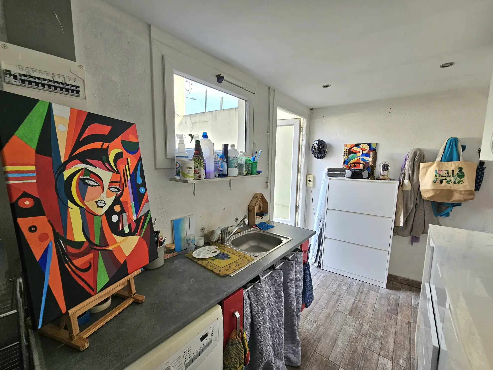 Charmante maison rénovée avec ascenseur et jardin à Firminy 