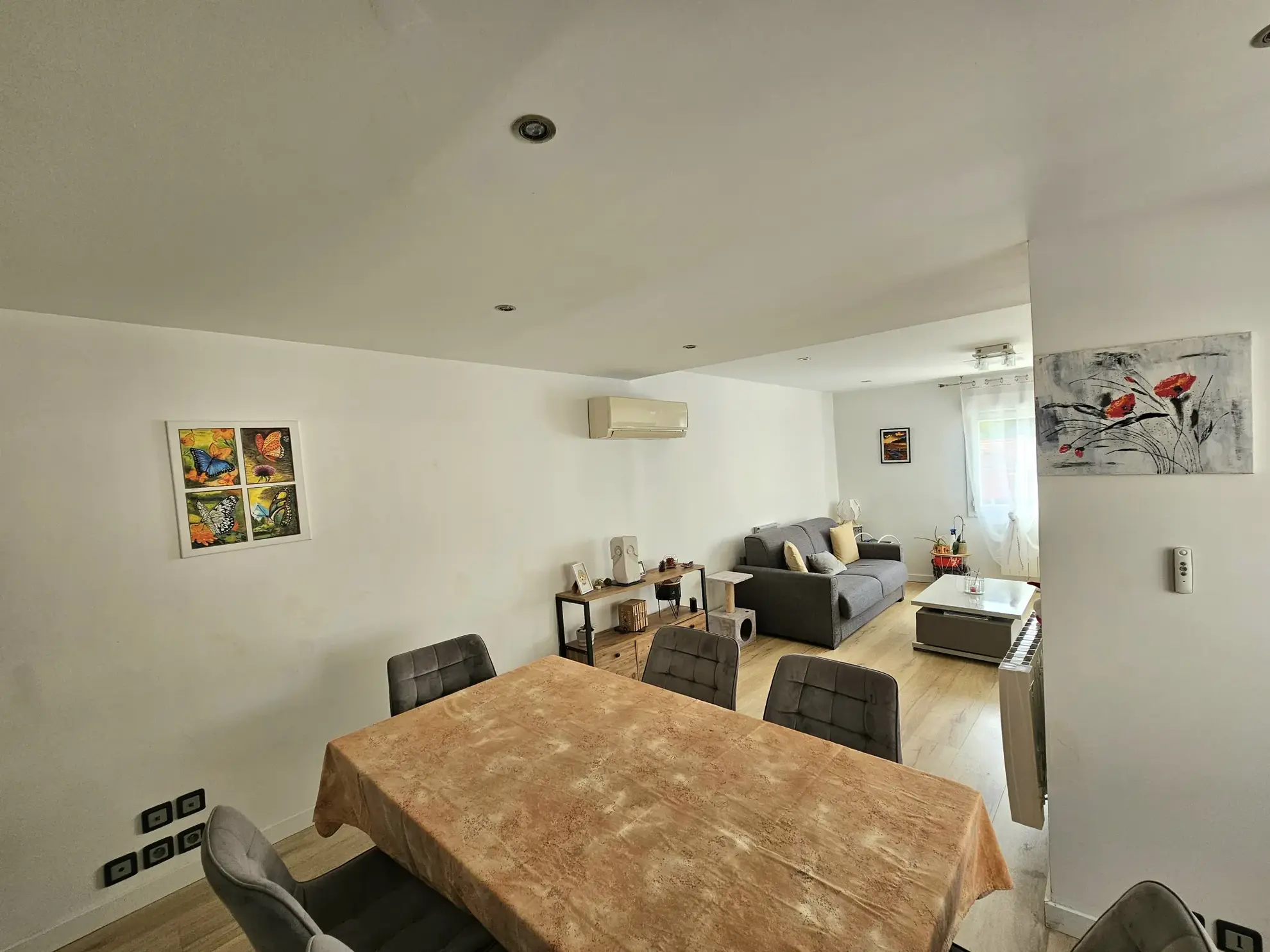 Charmante maison rénovée avec ascenseur et jardin à Firminy 