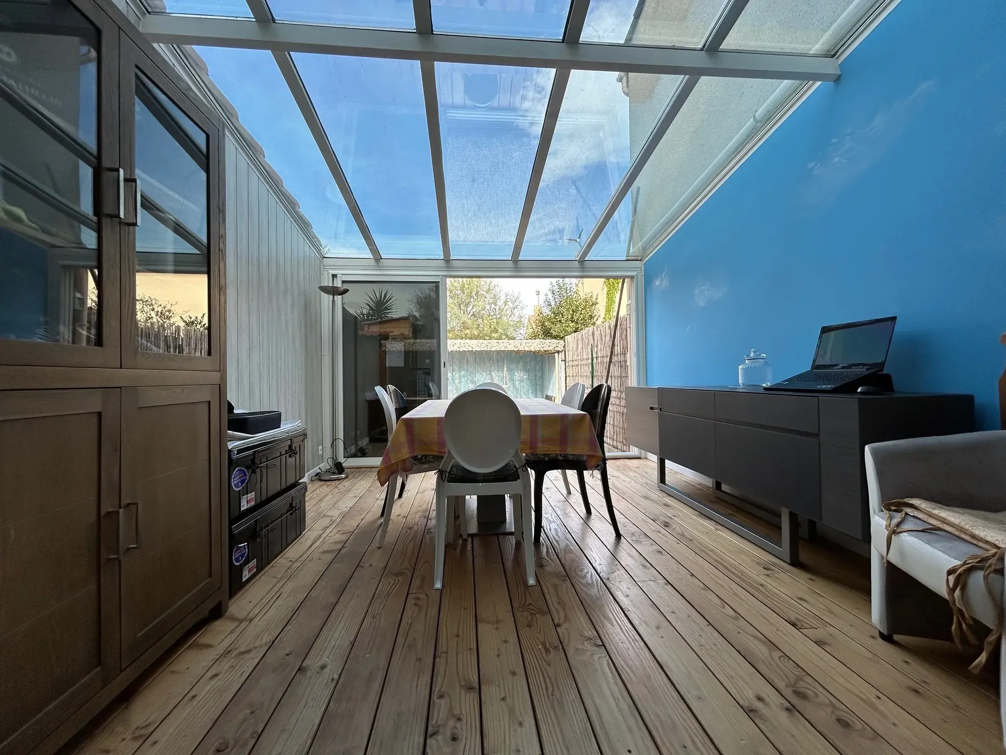 Maison duplex 3 pièces avec terrasse, jardin et garage à Méze 