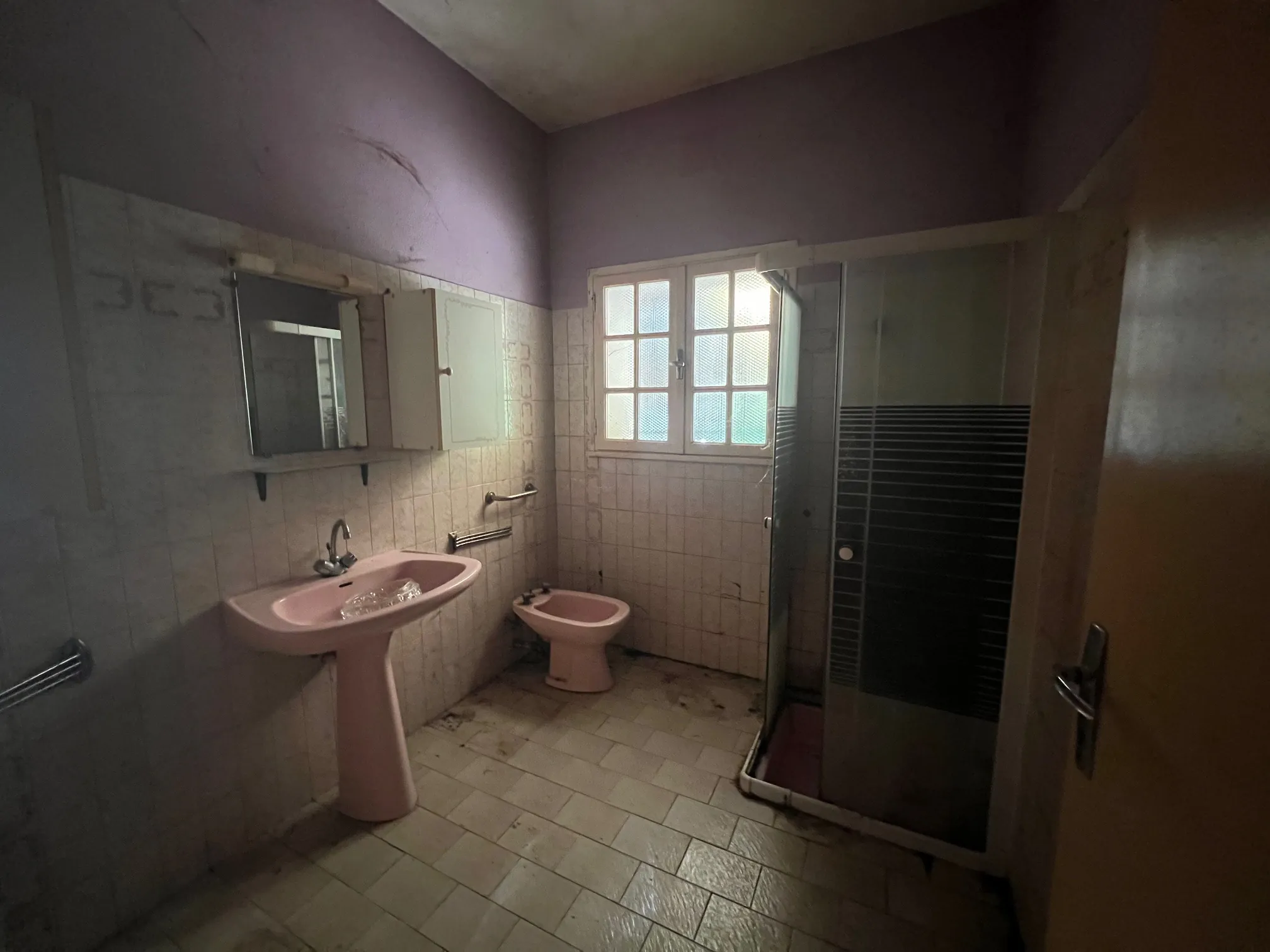 Maison à rénover avec dépendances et vue sur les Pyrénées à Lézat-sur-Lèze 