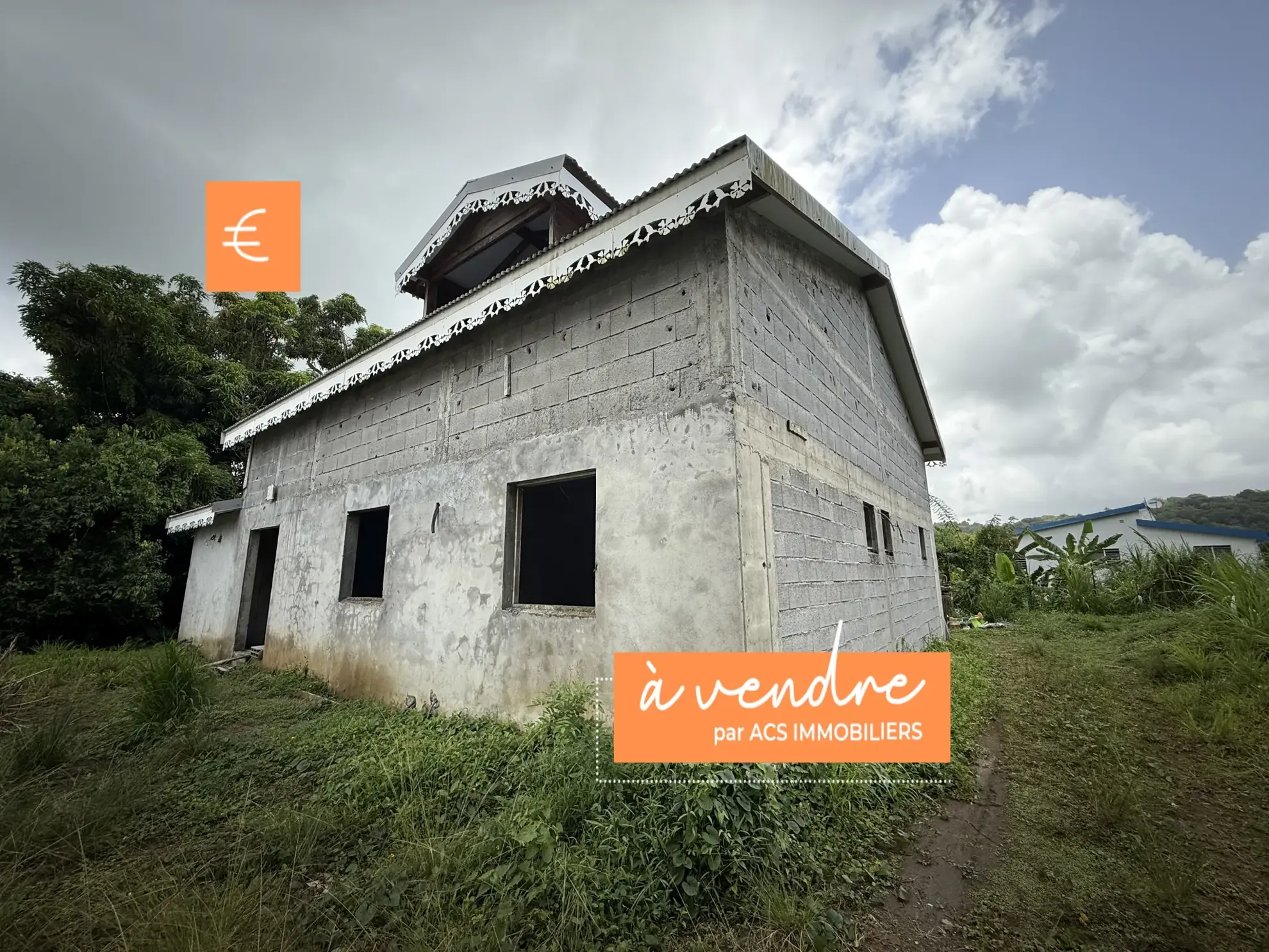 Maison en cours de construction à Gros Morne, performante et divisible, idéal investissement