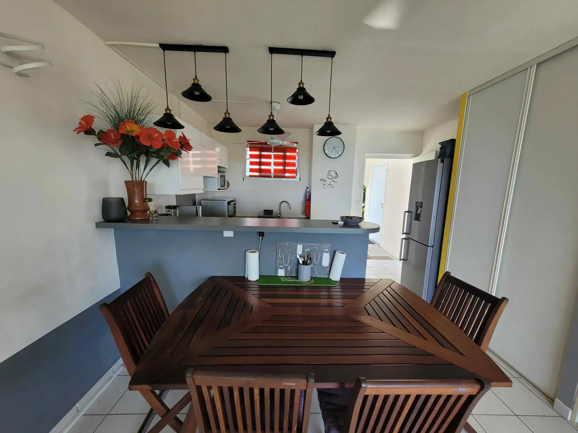 Appartement F3 à vendre avec vue mer aux Trois-Îlets 