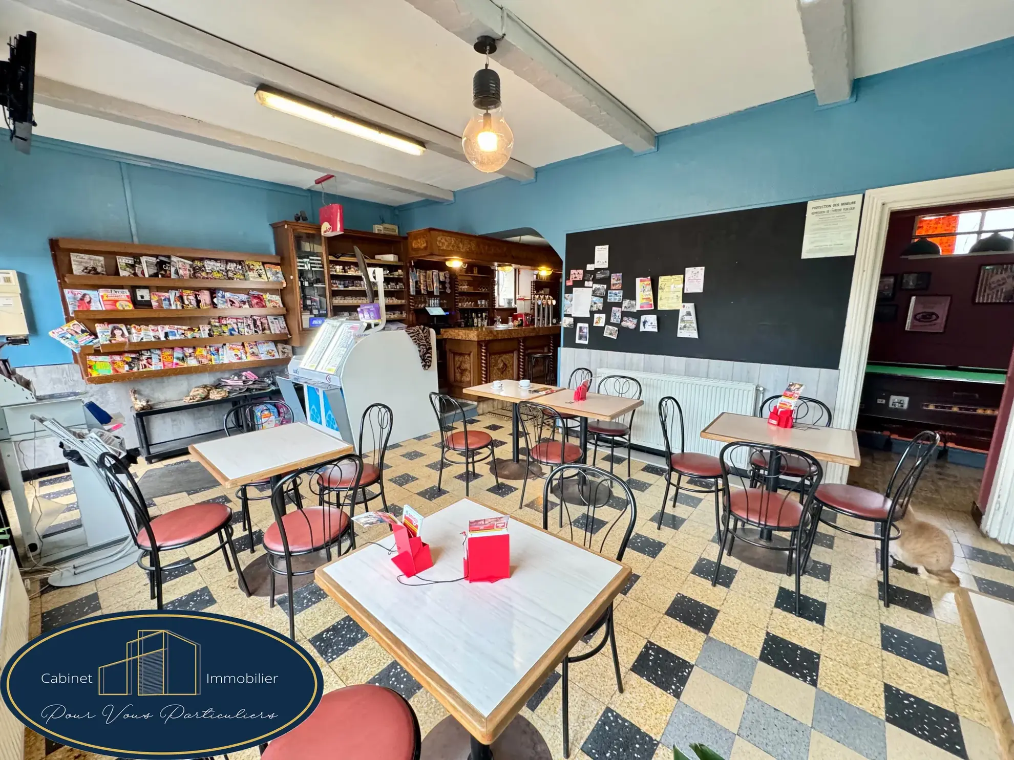 Immeuble mixte à Bouchain de 140 m² avec commerce et appartement duplex 