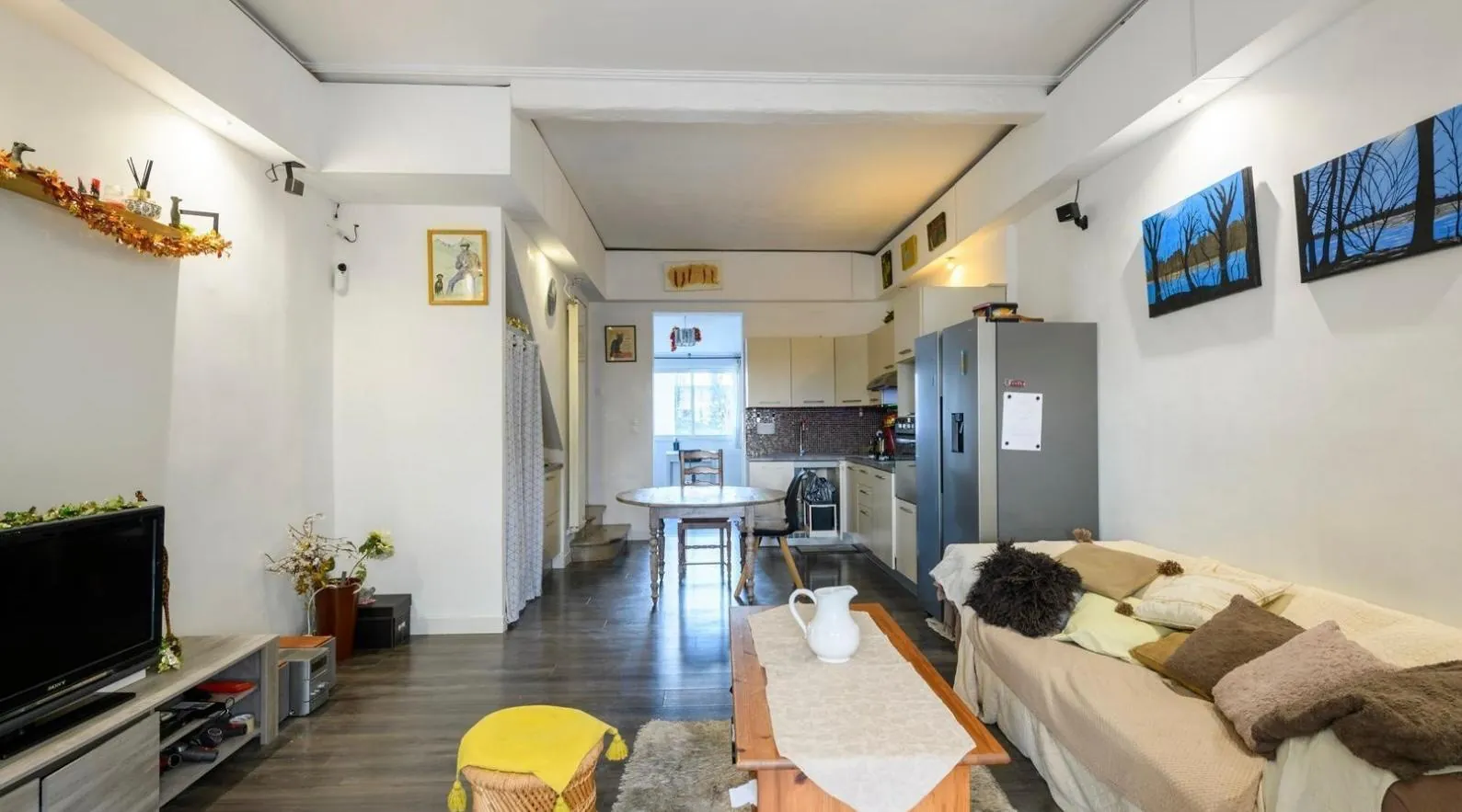 Maison de ville en triplex à Nîmes de 90 m2 avec terrasse exposée sud