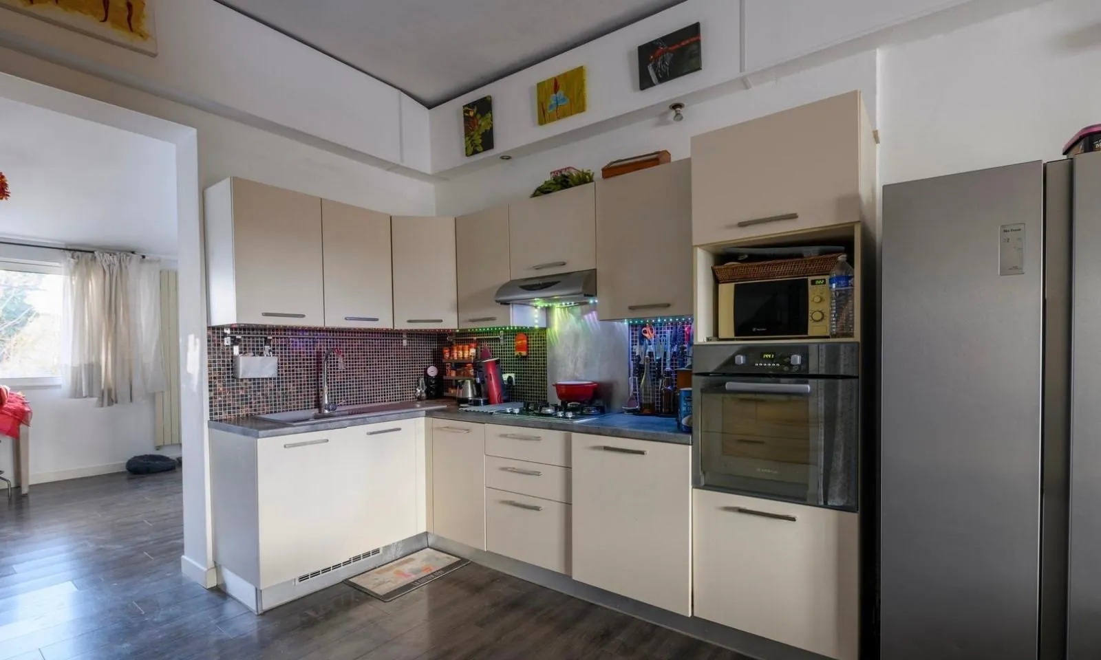 Maison de ville en triplex à Nîmes de 90 m2 avec terrasse exposée sud 