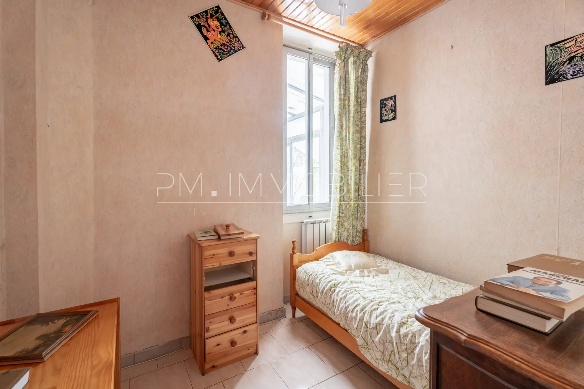 Appartement à rénover avec jardin à Marseille, quartier Sakakini / La Timone 