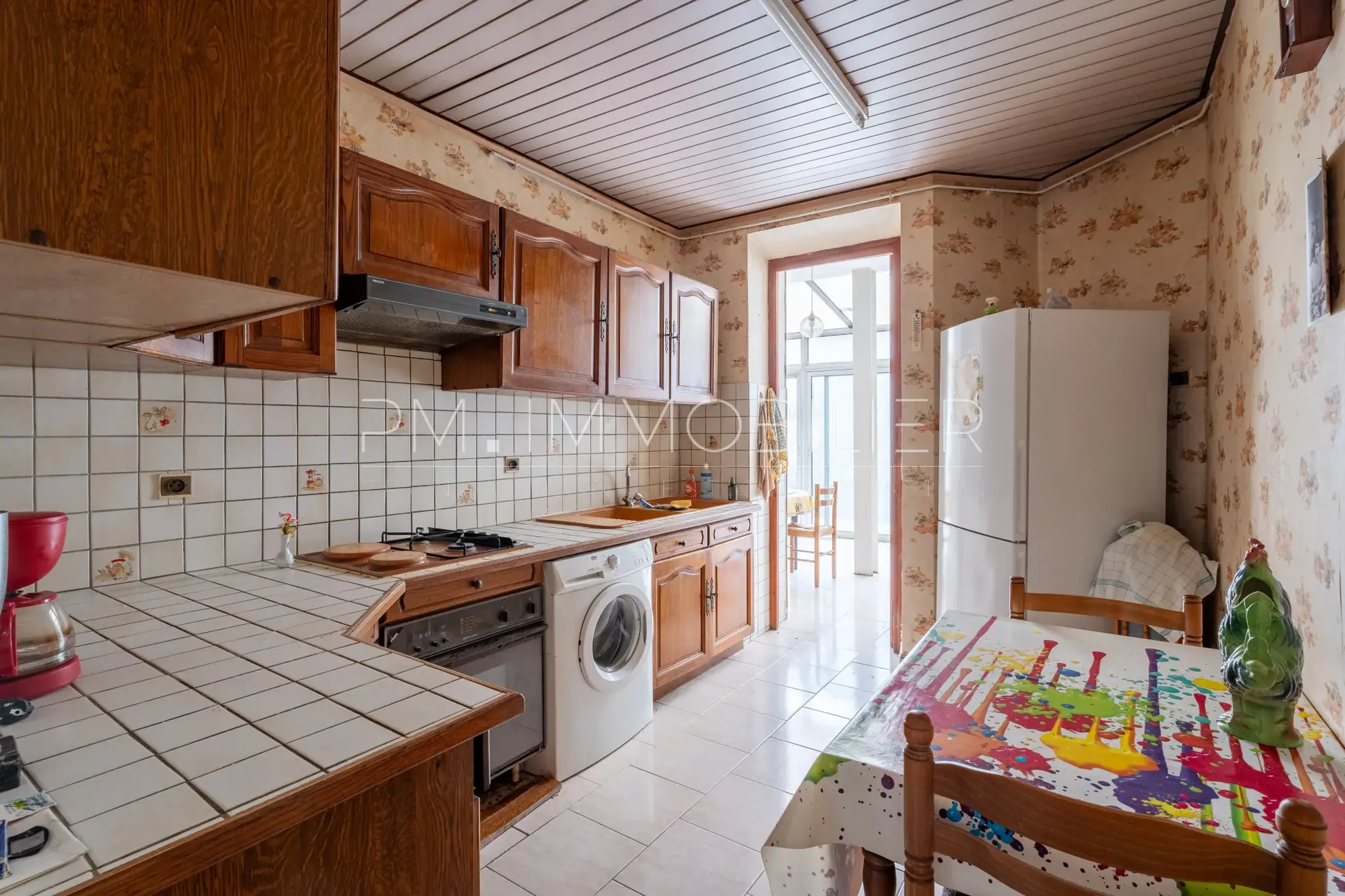 Appartement à rénover avec jardin à Marseille, quartier Sakakini / La Timone 