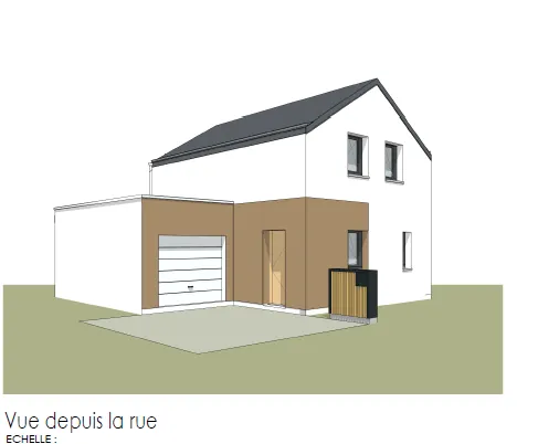 Maison neuve T3 à Beignon avec garage et jardin, pièces modernes 2025 
