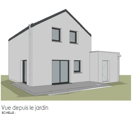 Maison neuve T3 à Beignon avec garage et jardin, pièces modernes 2025 