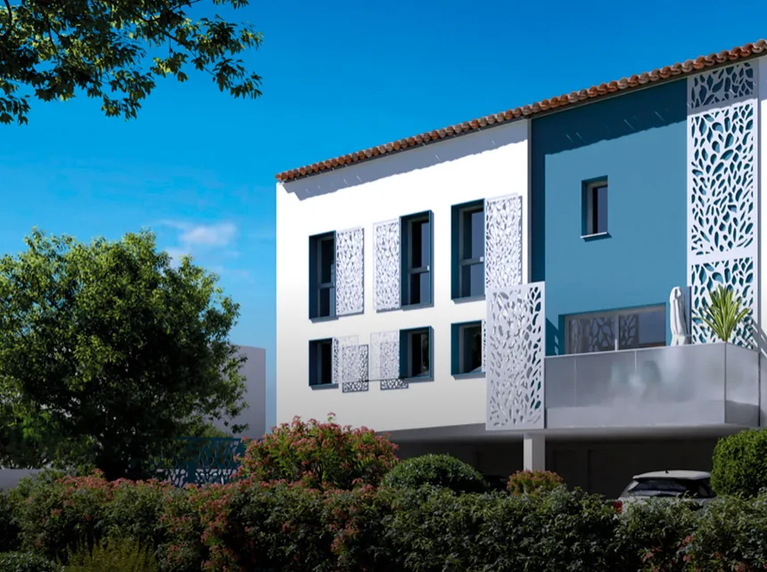 Studio neuf de 26 m² à Palavas-les-Flots avec terrasse et stationnement