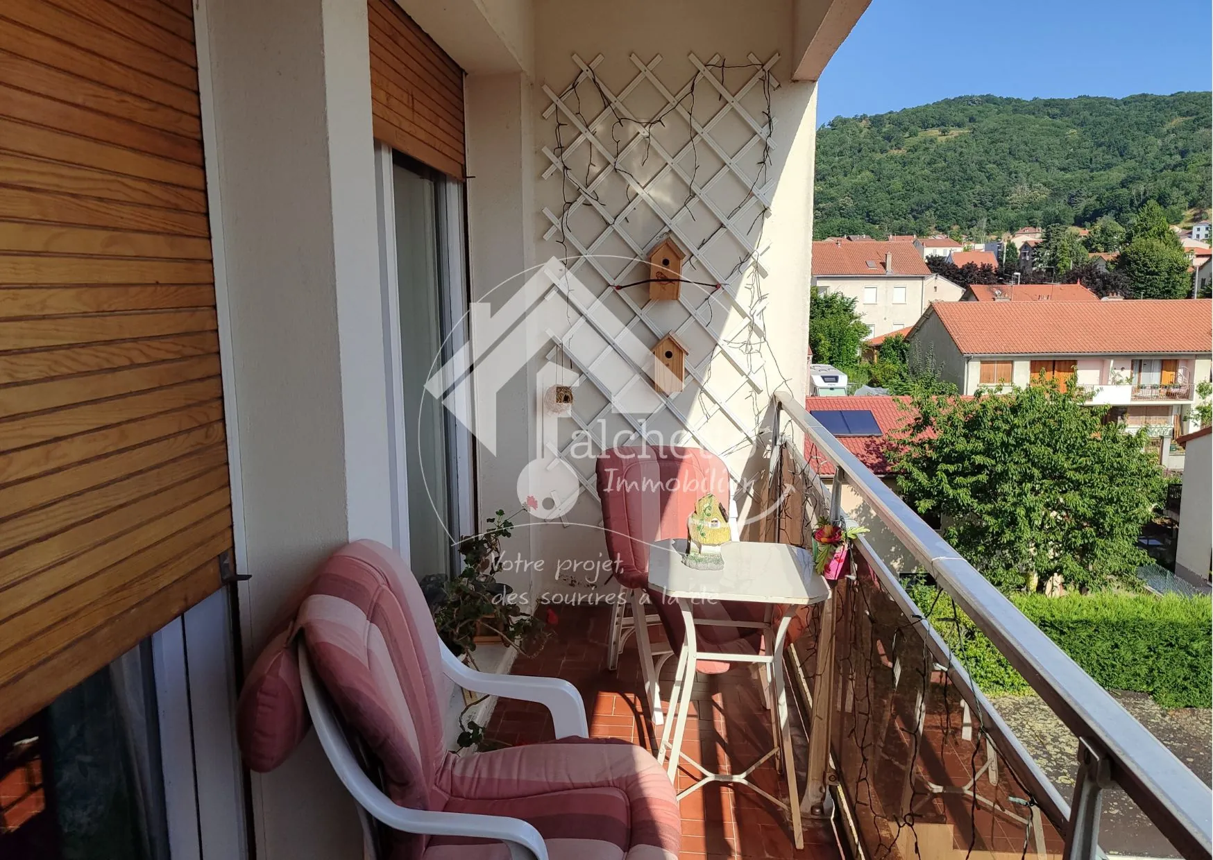 Appartement T4 à Royat de 88 m² avec balcon, garage et cave 