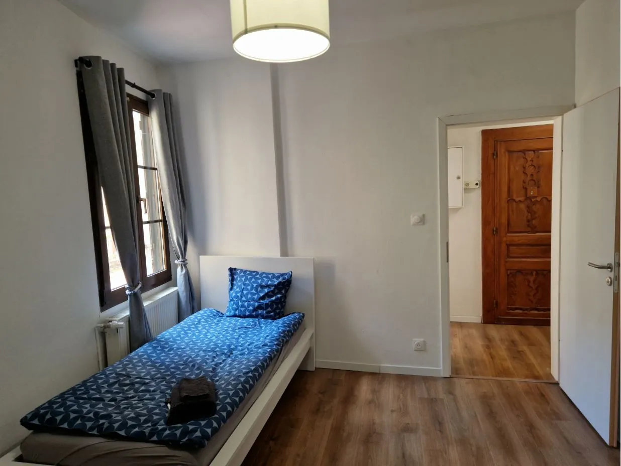 Appartement lumineux de 3 pièces rénové avec cave au centre de Strasbourg 