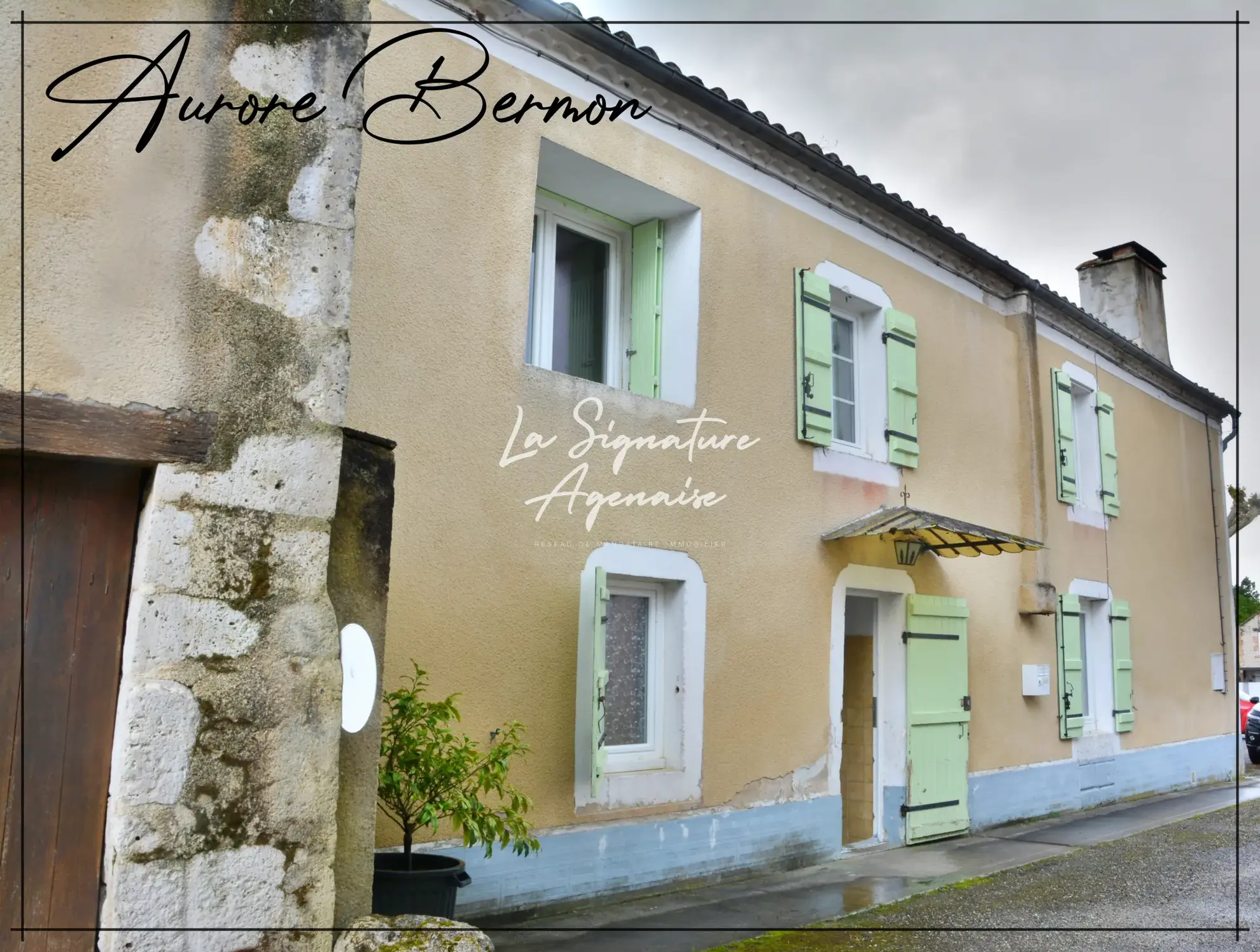 Maison de village de 138 m² avec jardin à Casteljaloux 