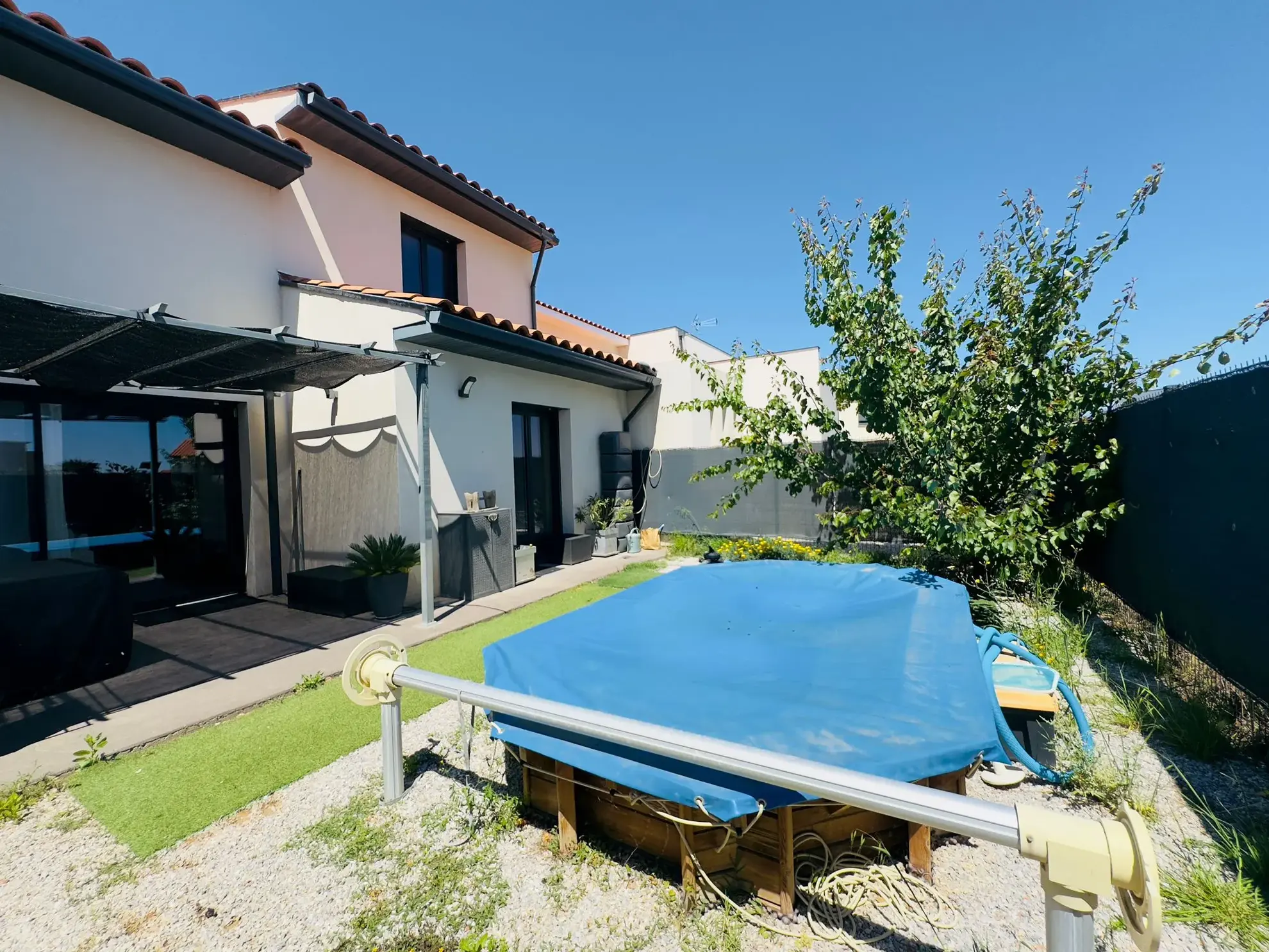 Villa moderne 4 chambres à Pollestres de 120 m² avec garage et jardin 