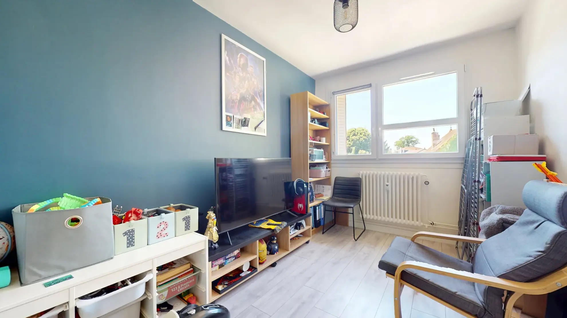 Appartement T4 lumineux de 84 m² à Dole proche gare et centre-ville 