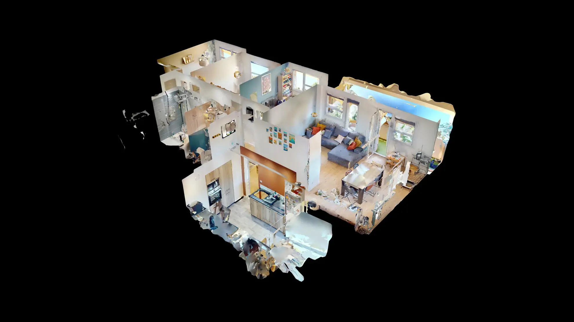 Appartement T4 lumineux de 84 m² à Dole proche gare et centre-ville 