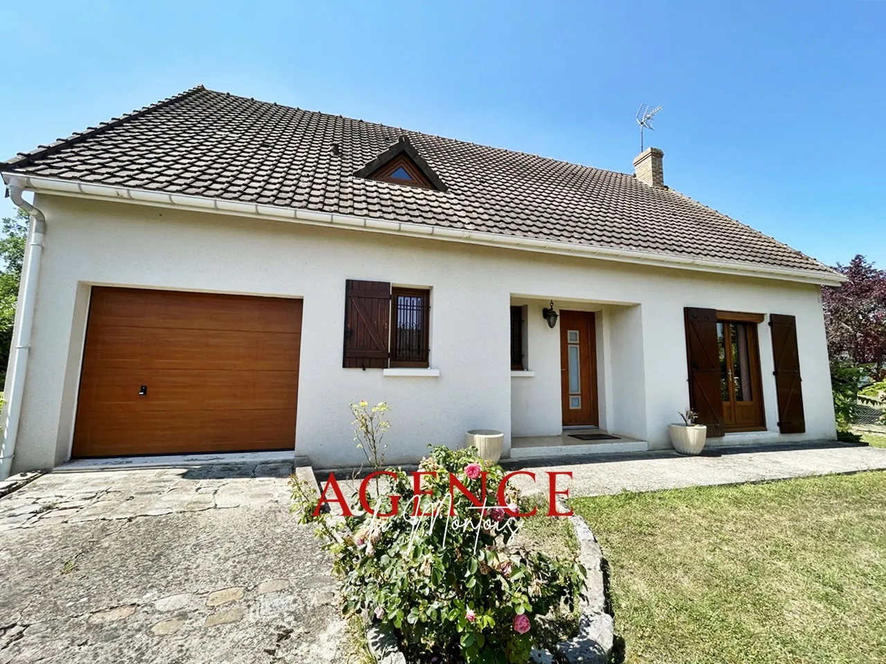 Maison indépendante avec jardin à Bray-sur-Seine, 1987, 4 chambres, garage, secteur calme 