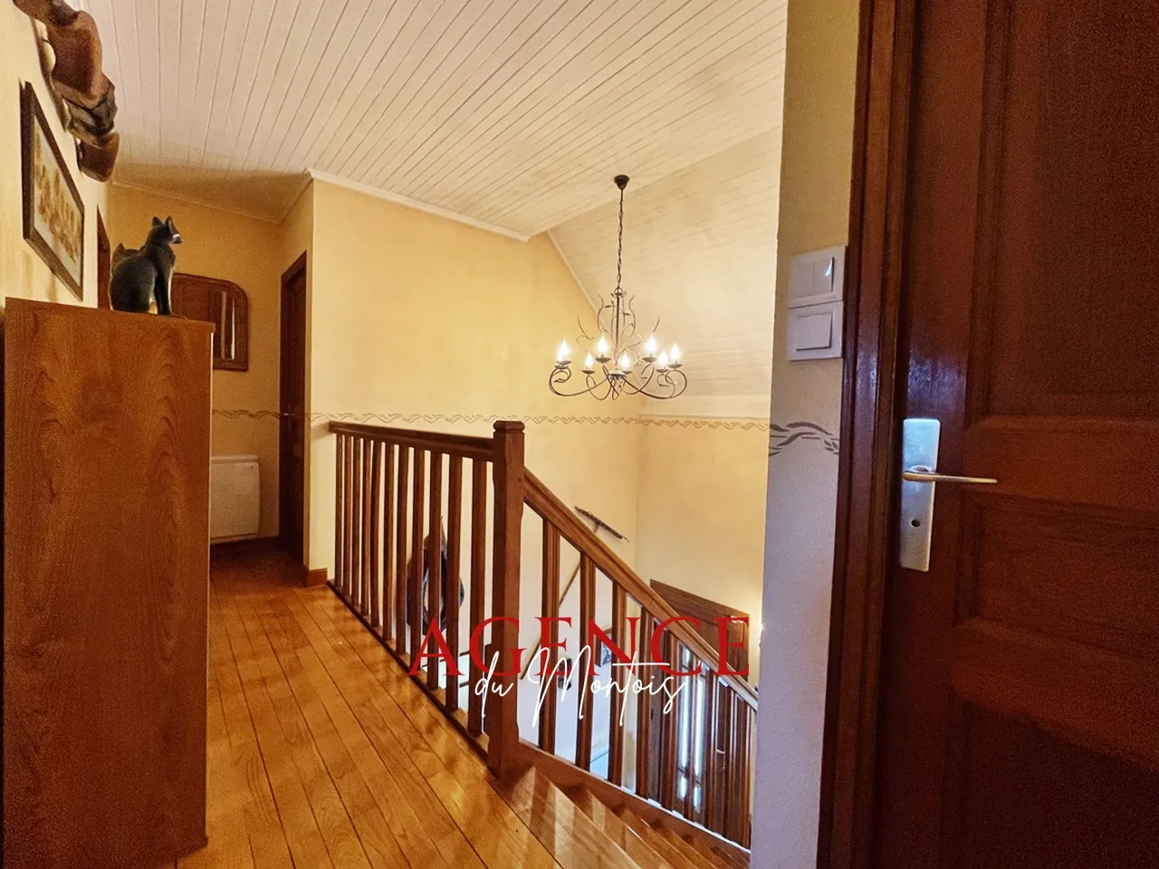 Maison indépendante avec jardin à Bray-sur-Seine, 1987, 4 chambres, garage, secteur calme 