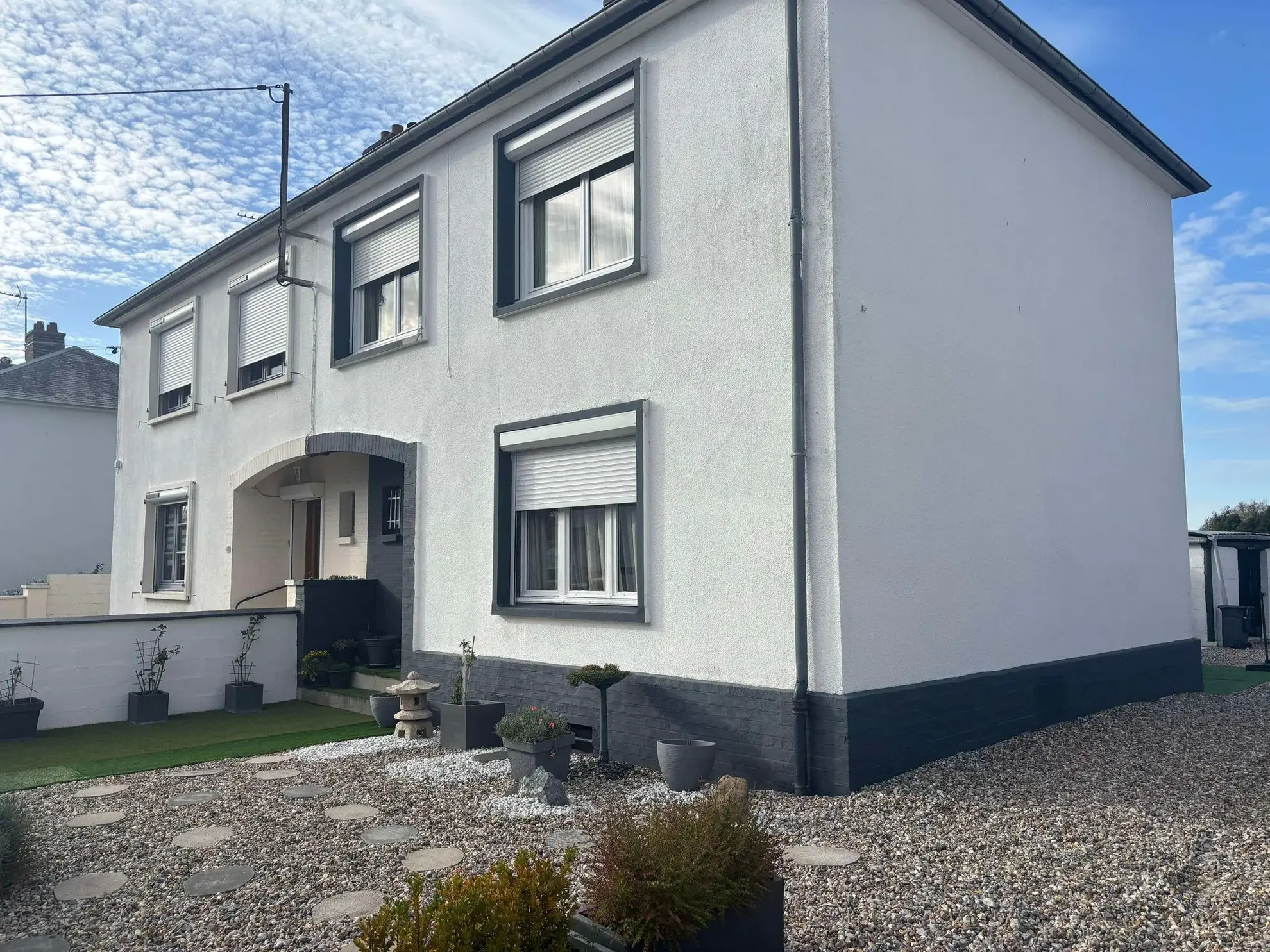 Maison rénovée proche de la baie de Somme avec garage double et terrain de 384 m²