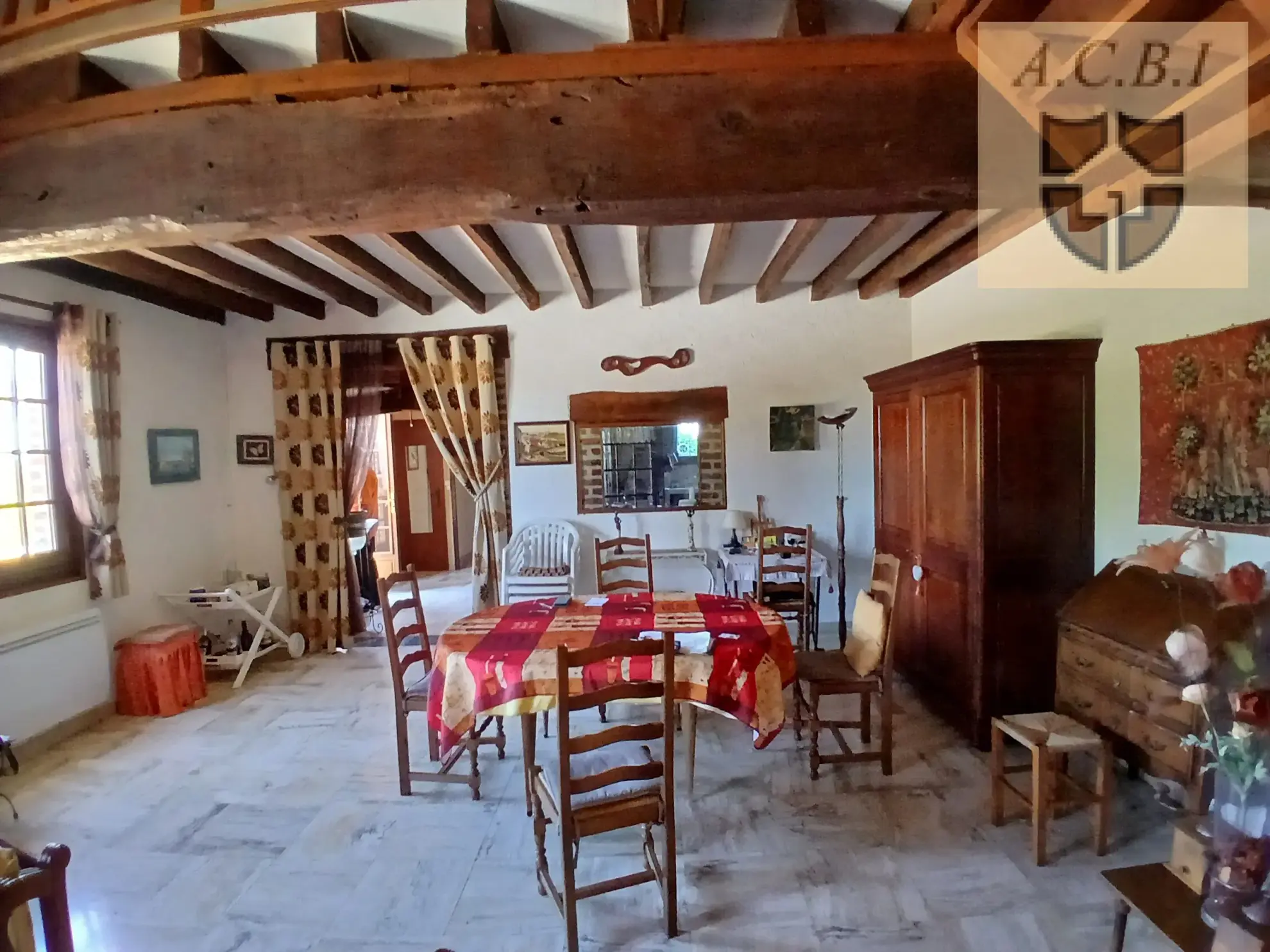 Maison de campagne avec piscine à vendre près de Vendôme, 130 m² 