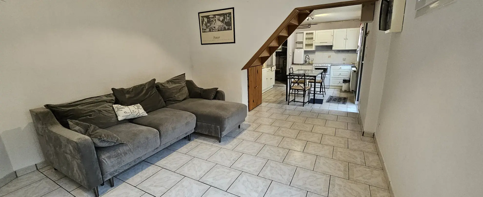 Maison de ville à Sotteville-lès-Rouen avec terrasse et garage - 68 m²