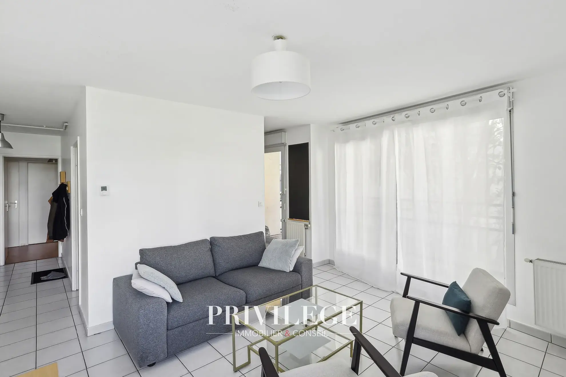 Vente appartement T3 lumineux de 61 m2 à Lyon près de la Part-Dieu 
