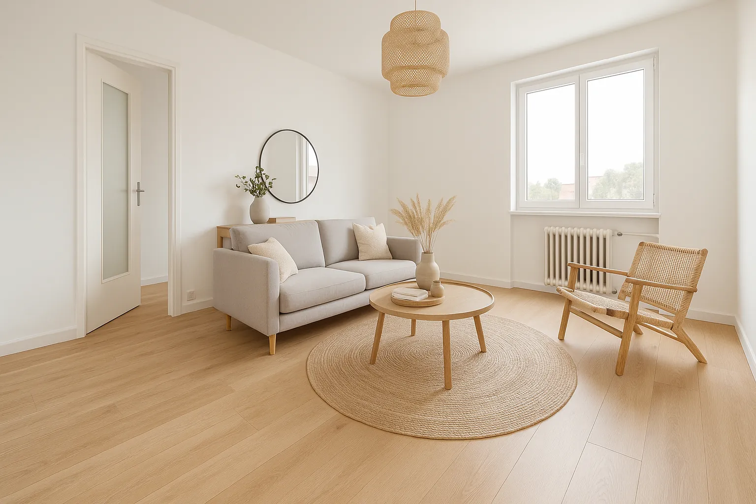 Appartement 66m² à Sarralbe avec 3 chambres et cave 