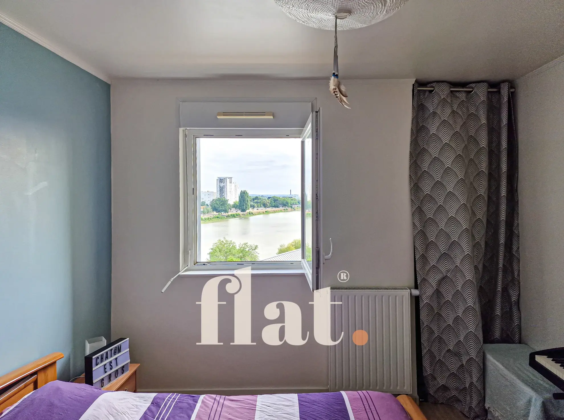 Appartement T3 avec vue sur la Loire à Nantes - Résidentiel, lumineux et bien situé 