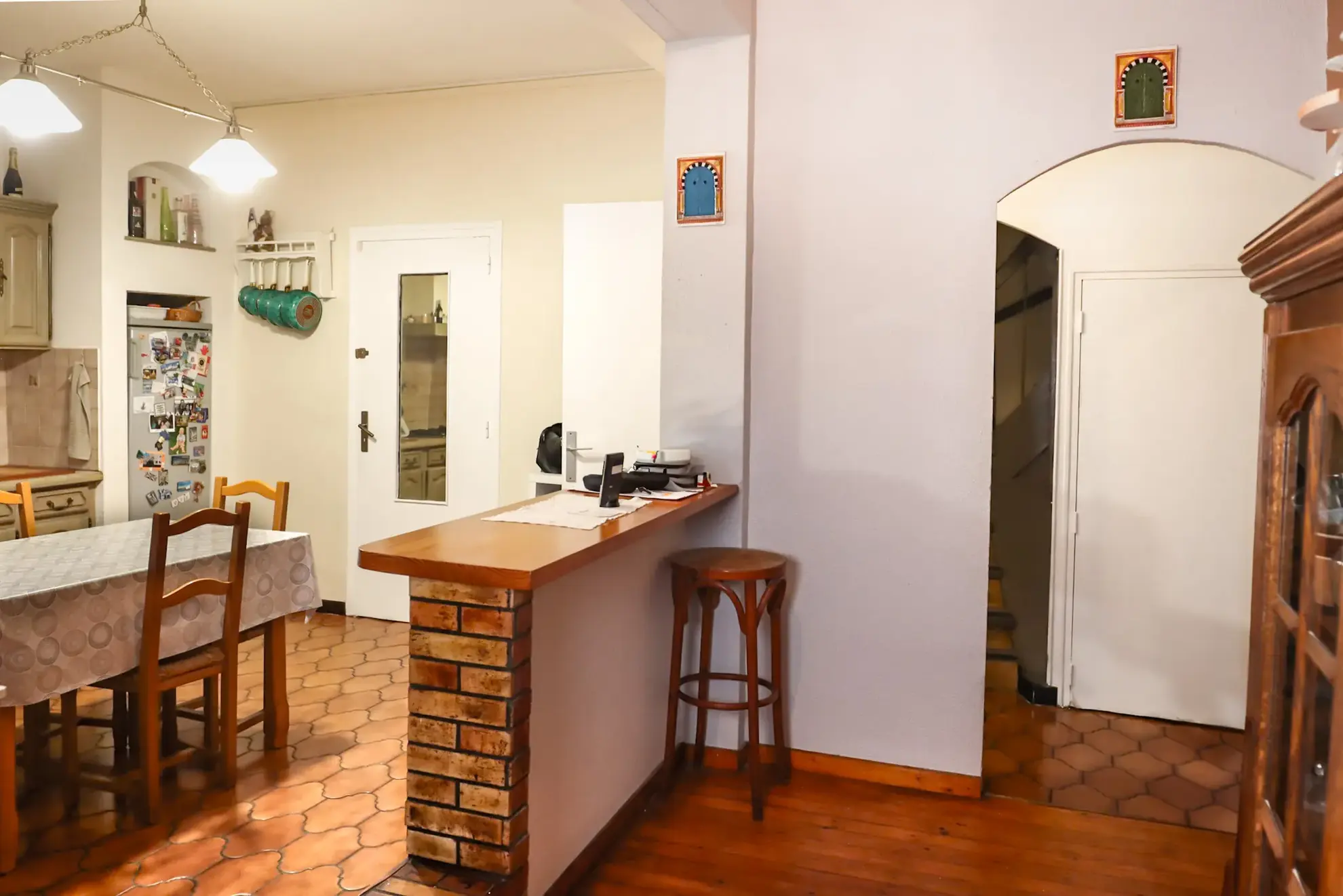 Appartement duplex avec local commercial et garage à Carcassonne - Investissement ou activité 