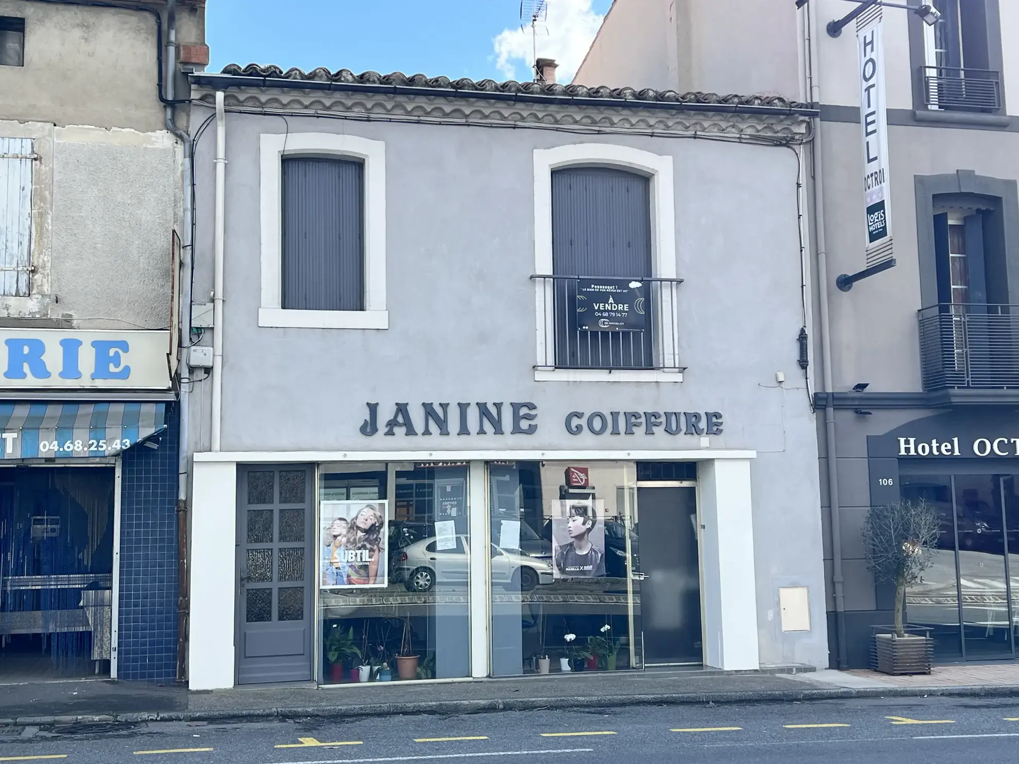 Appartement duplex avec local commercial et garage à Carcassonne - Investissement ou activité 