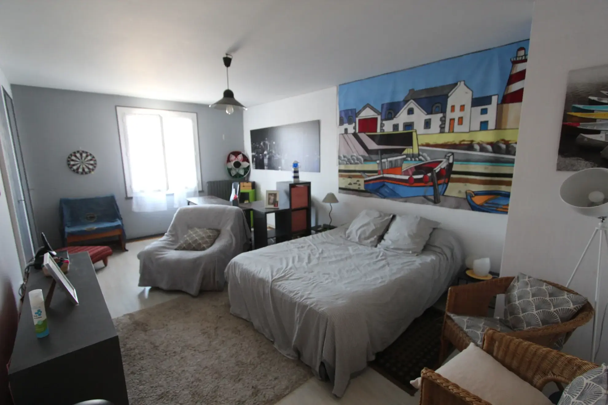 Grande maison en pierre avec terrasse à Fors, 4 chambres, proche Niort 