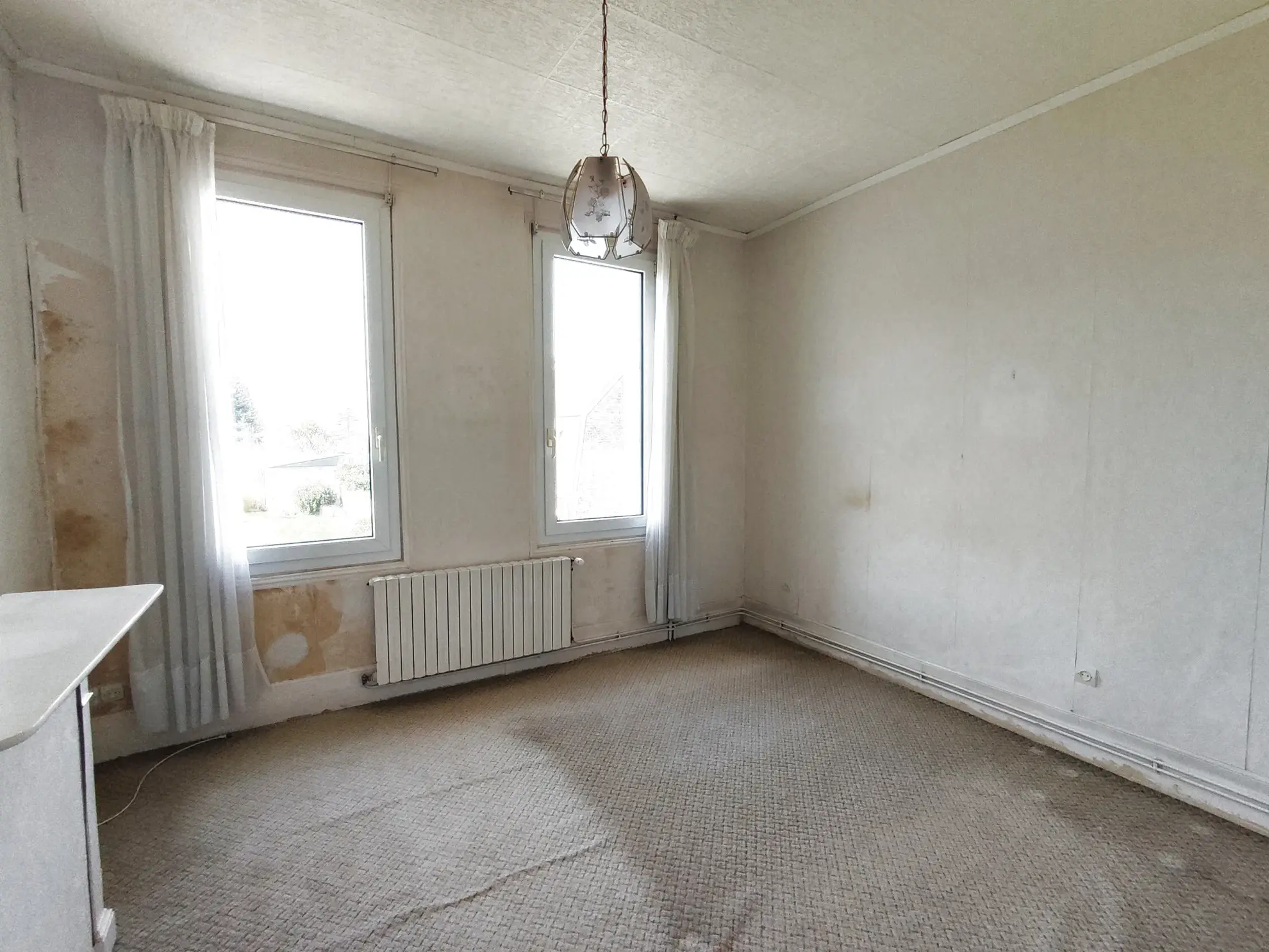 Maison lumineuse en briques avec petit extérieur au Tréport près du port et vue dégagée 