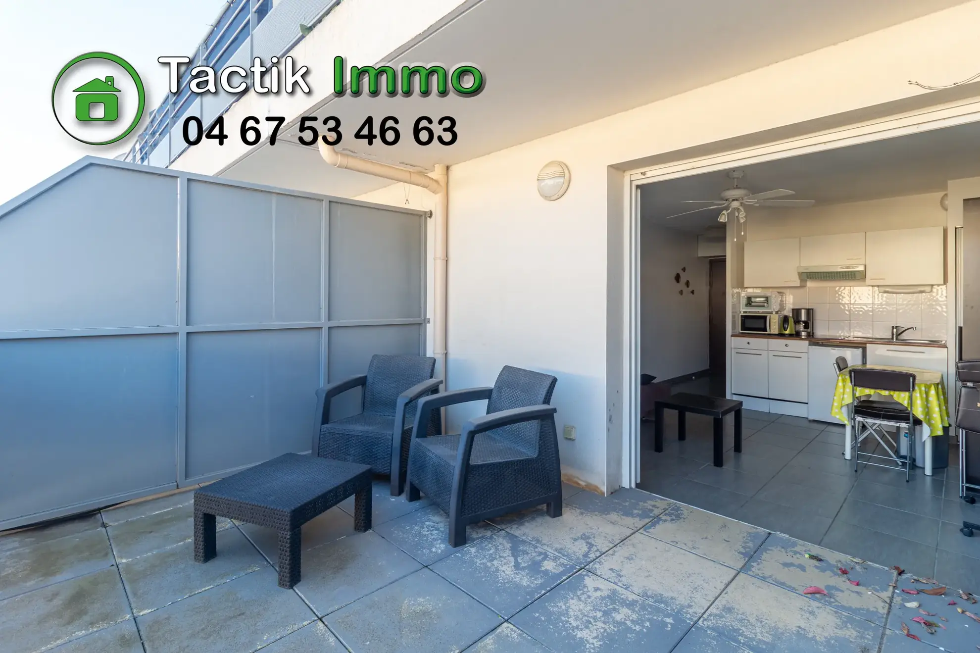 Studio à Balaruc-les-Bains avec terrasse, proche des thermes et commerces 