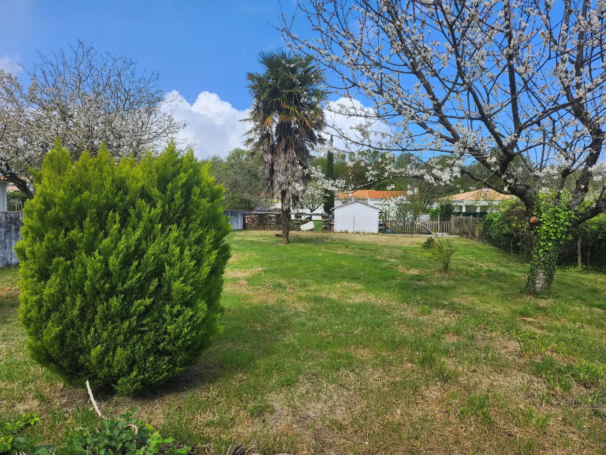 Terrain constructible viabilisé de 835 m² à Saint Palais sur Mer