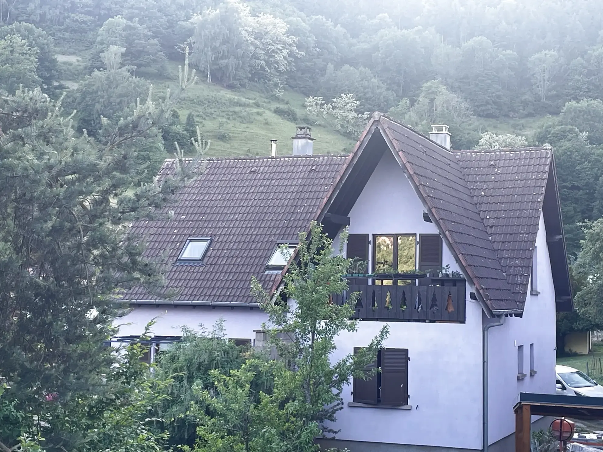 Appartement T3 de 72 m² avec garage à Fréland proche Colmar – Vue montagne 