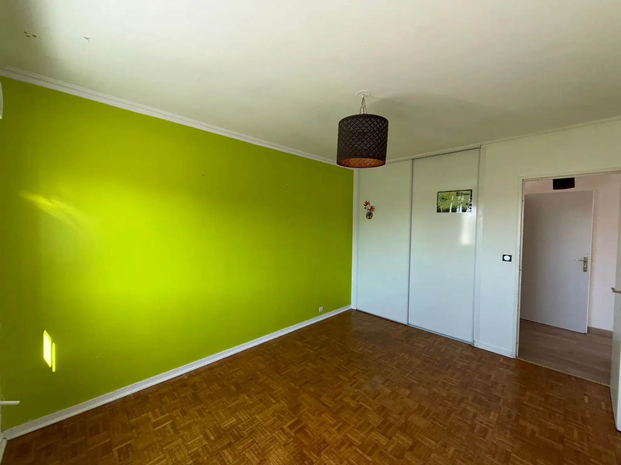 Bel appartement F4 traversant avec balcon et garage à Montreynaud, Saint-Étienne 