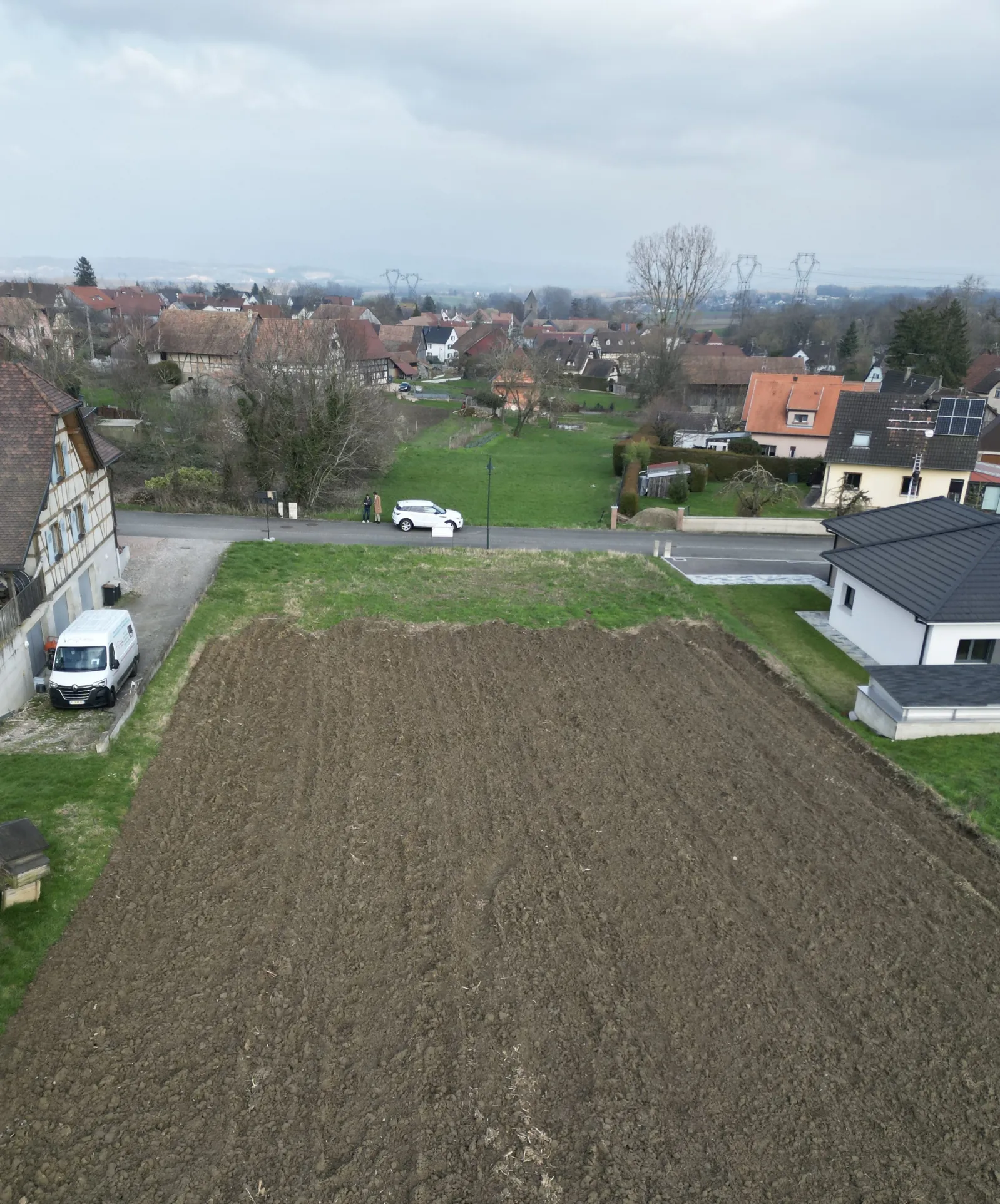 Terrain constructible de 8,5 ares à Stetten, proche de Bâle 