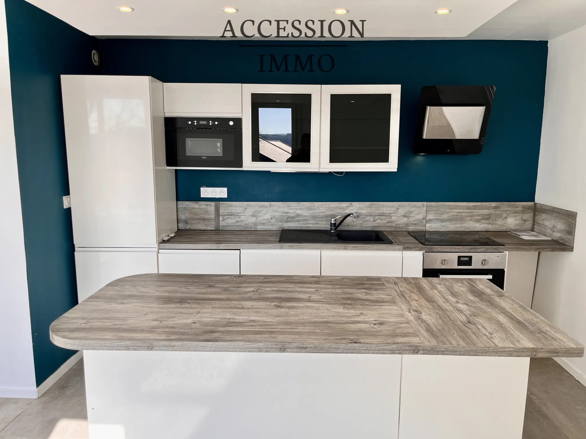 Spacieux T5 rénové avec jardin privatif à Talant - Vue dégagée sur la Combe