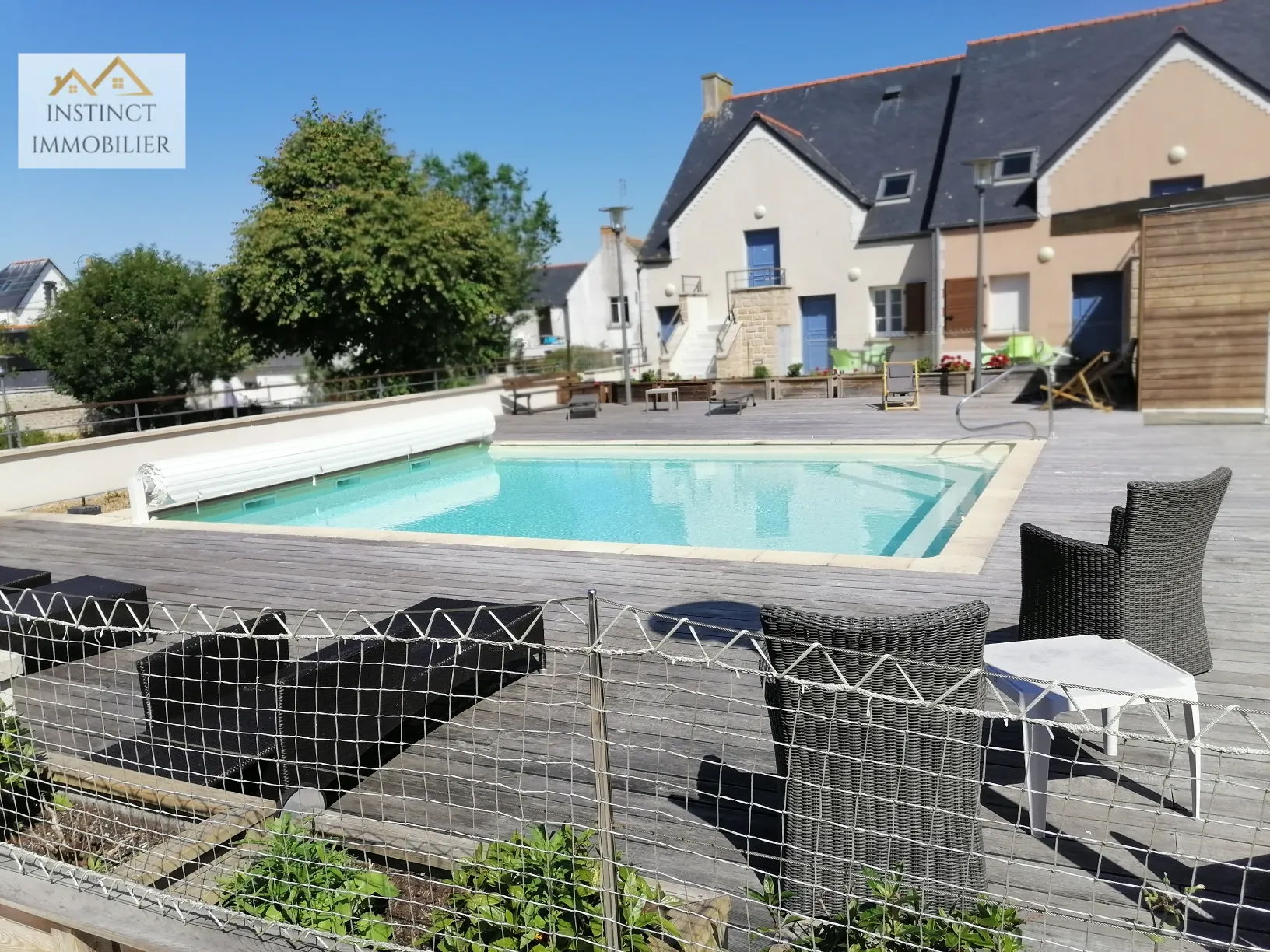Studio lumineux avec piscine et salle de sport au Guilvinec 