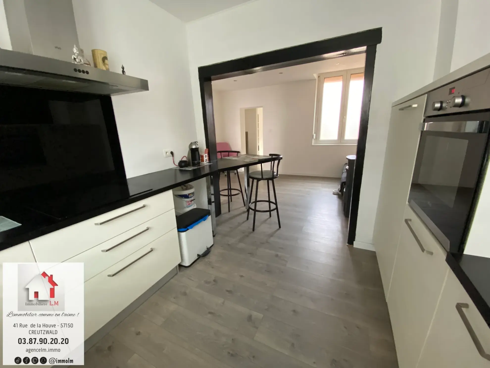 Maison de village rénovée à Falck, 2 chambres, terrasse et jardin de 222 m² 