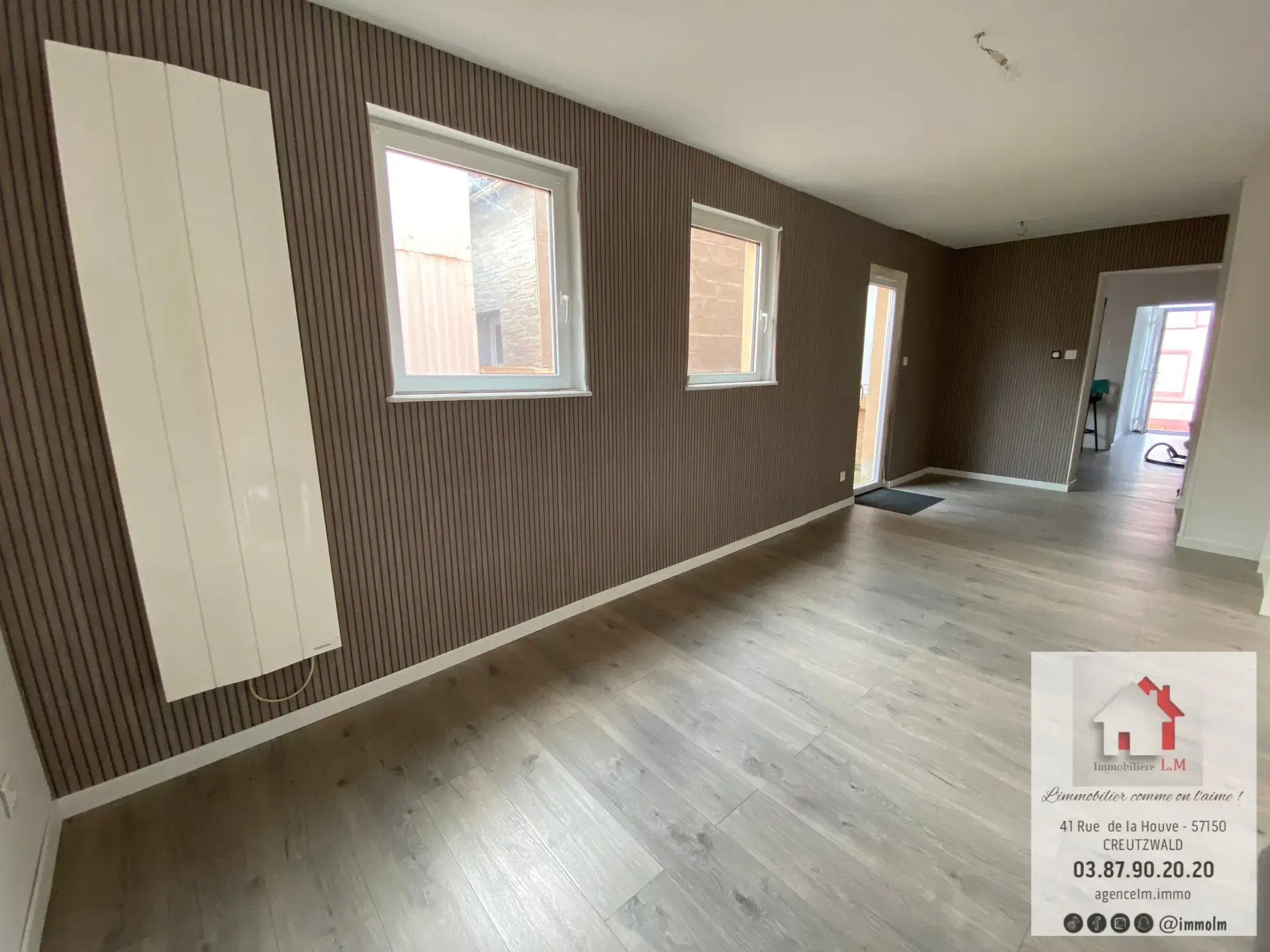 Maison de village rénovée à Falck, 2 chambres, terrasse et jardin de 222 m² 