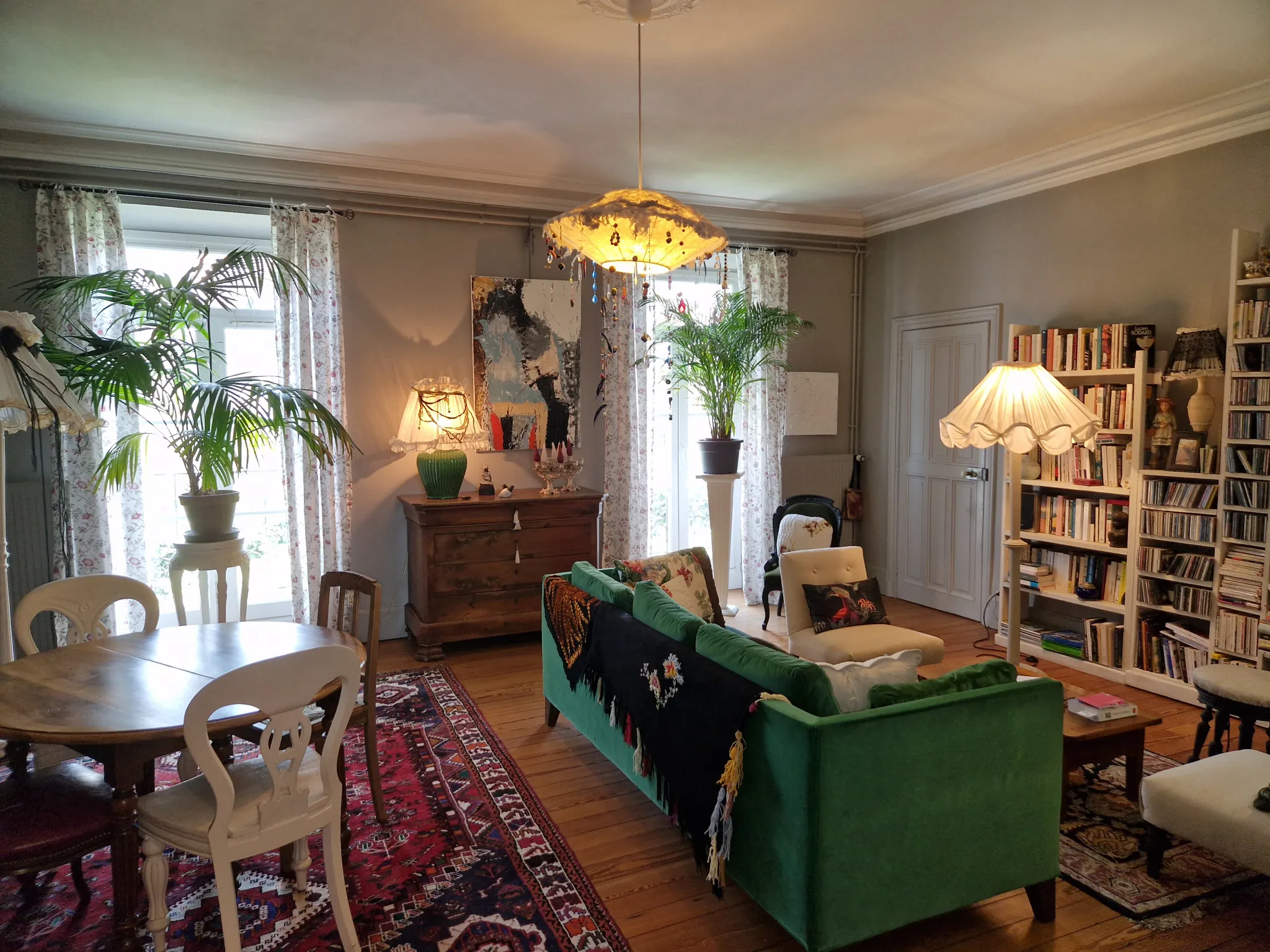 Appartement de charme de 122 m² avec terrasse et garage à Autun 