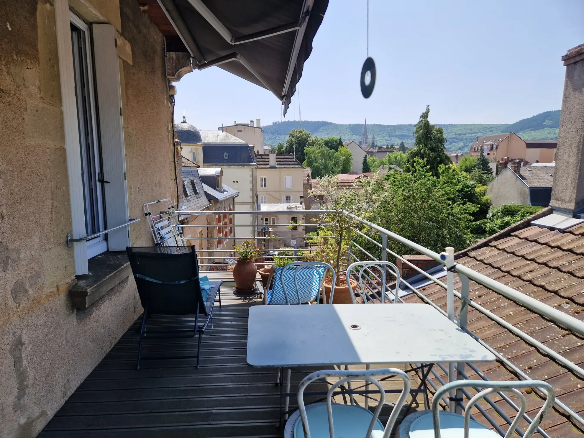 Appartement de charme de 122 m² avec terrasse et garage à Autun 